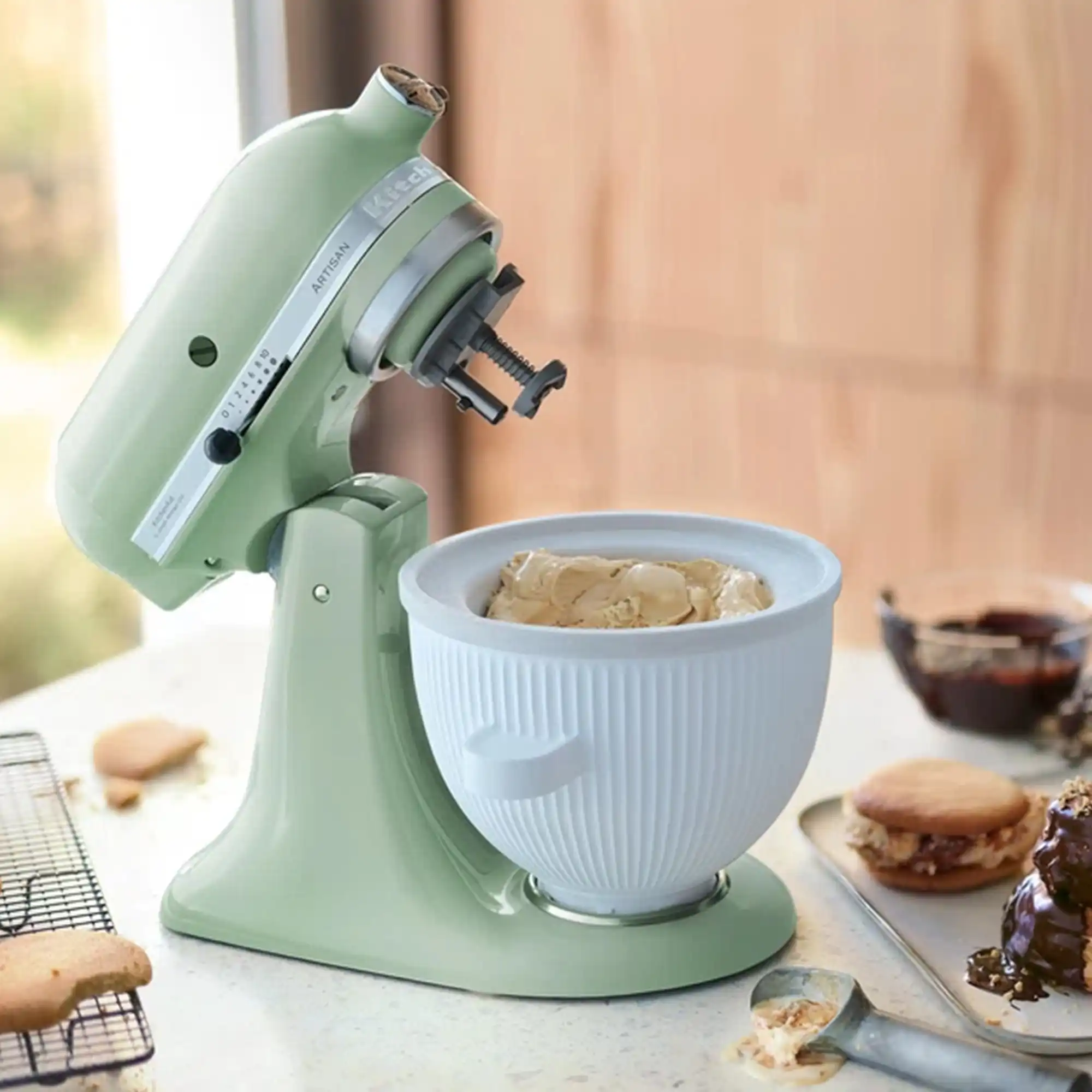 Artisan köksmaskin 4,8 L pistaccio 5KSM175PSEPT