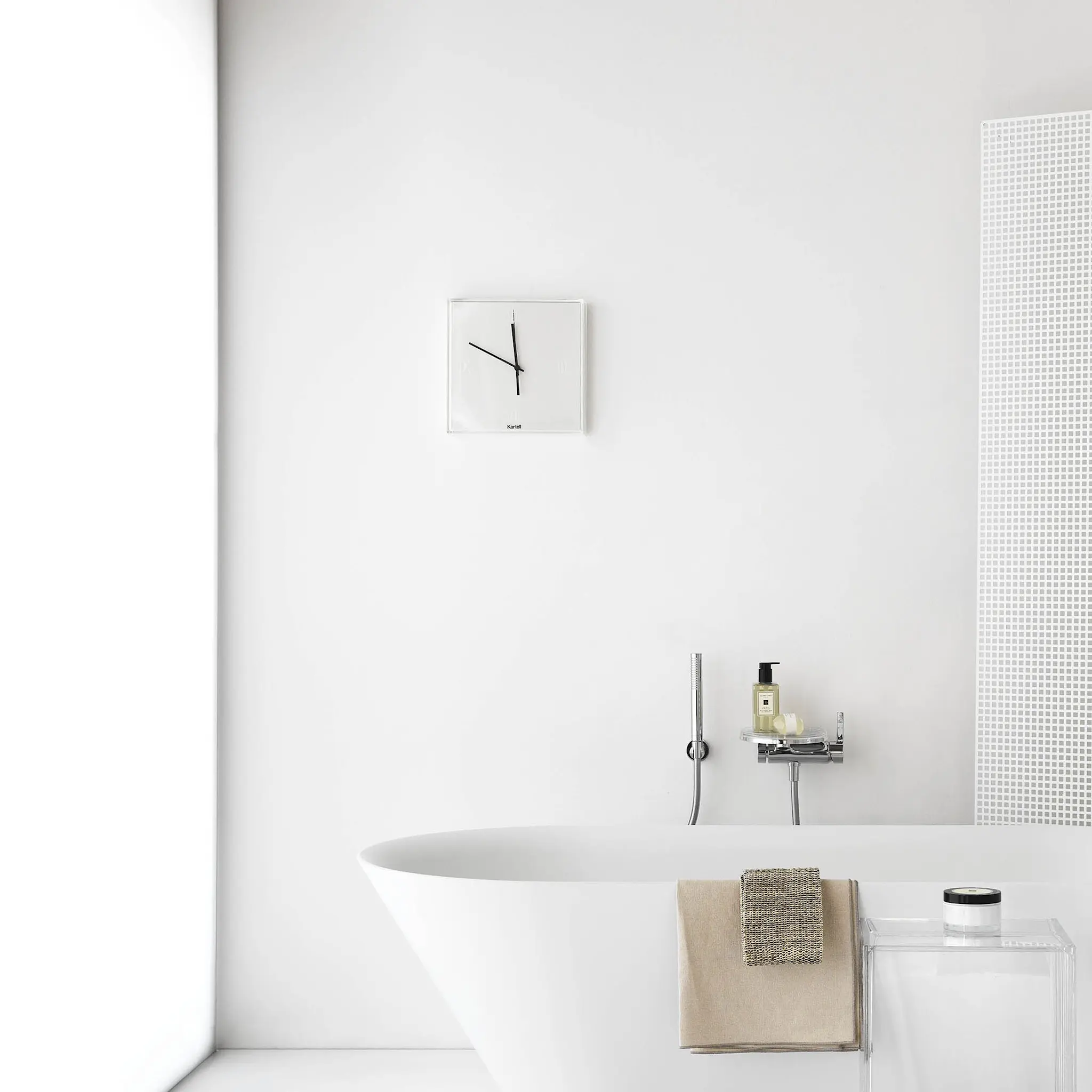 Tic&Tac Wall Clock White