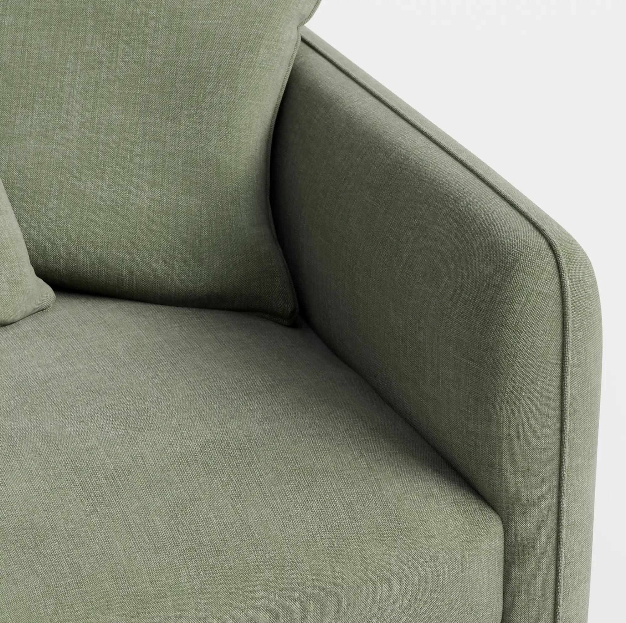 Pavarotti 3-Seater - Shadow Green