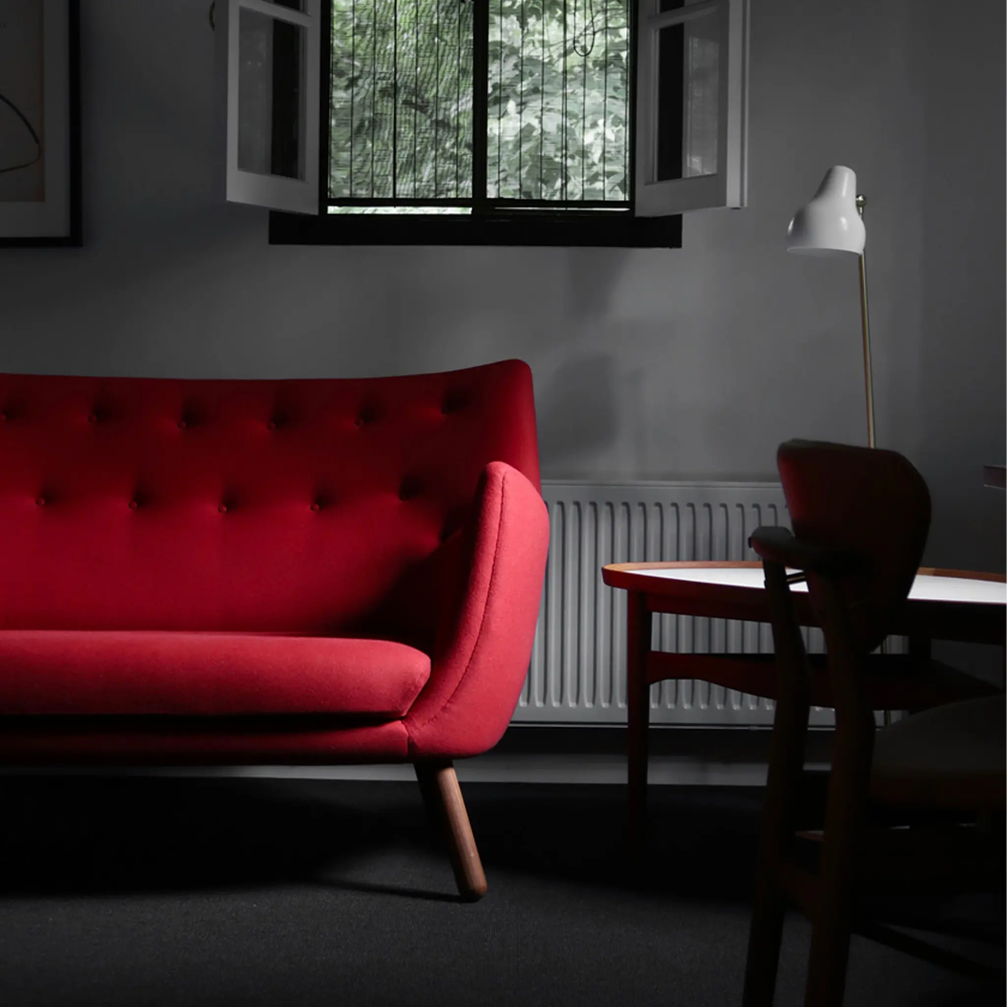Poet sofa Light oiled oak