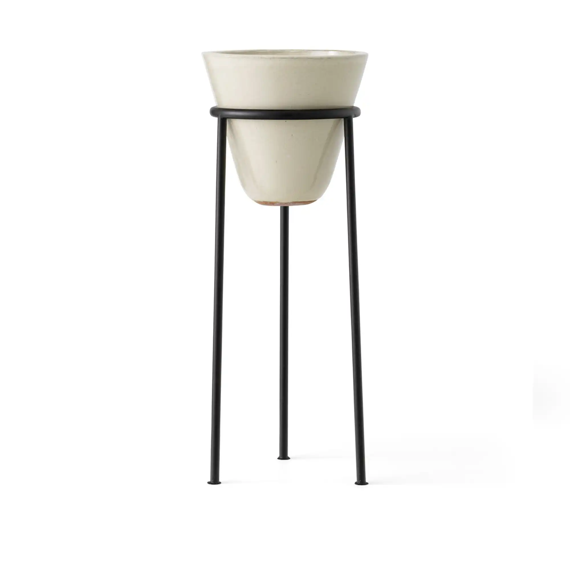 Daiza Planter, H65/Ø25, Ivory