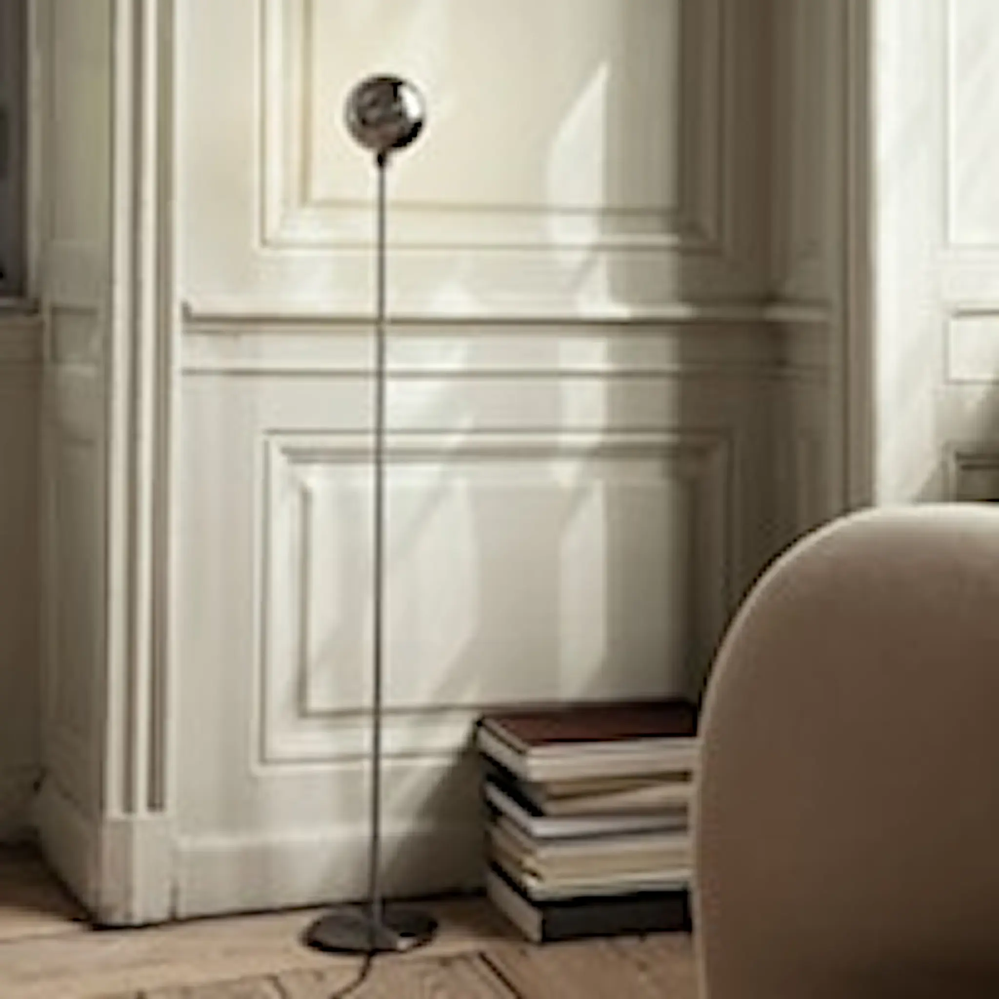 Tiny Floor Lamp Brass