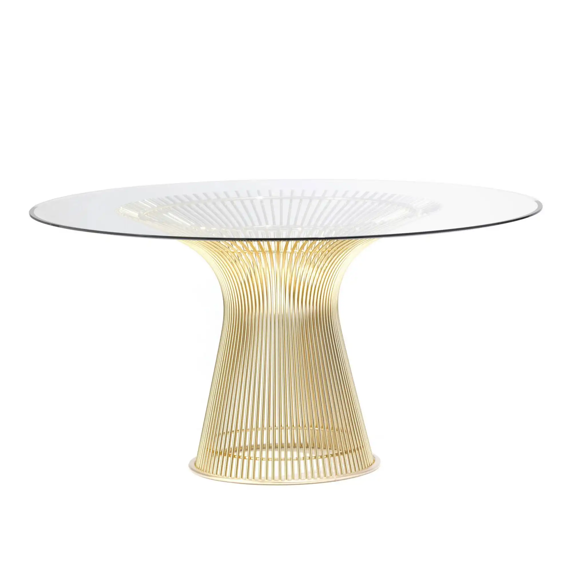 Platner spisebord 18k gull