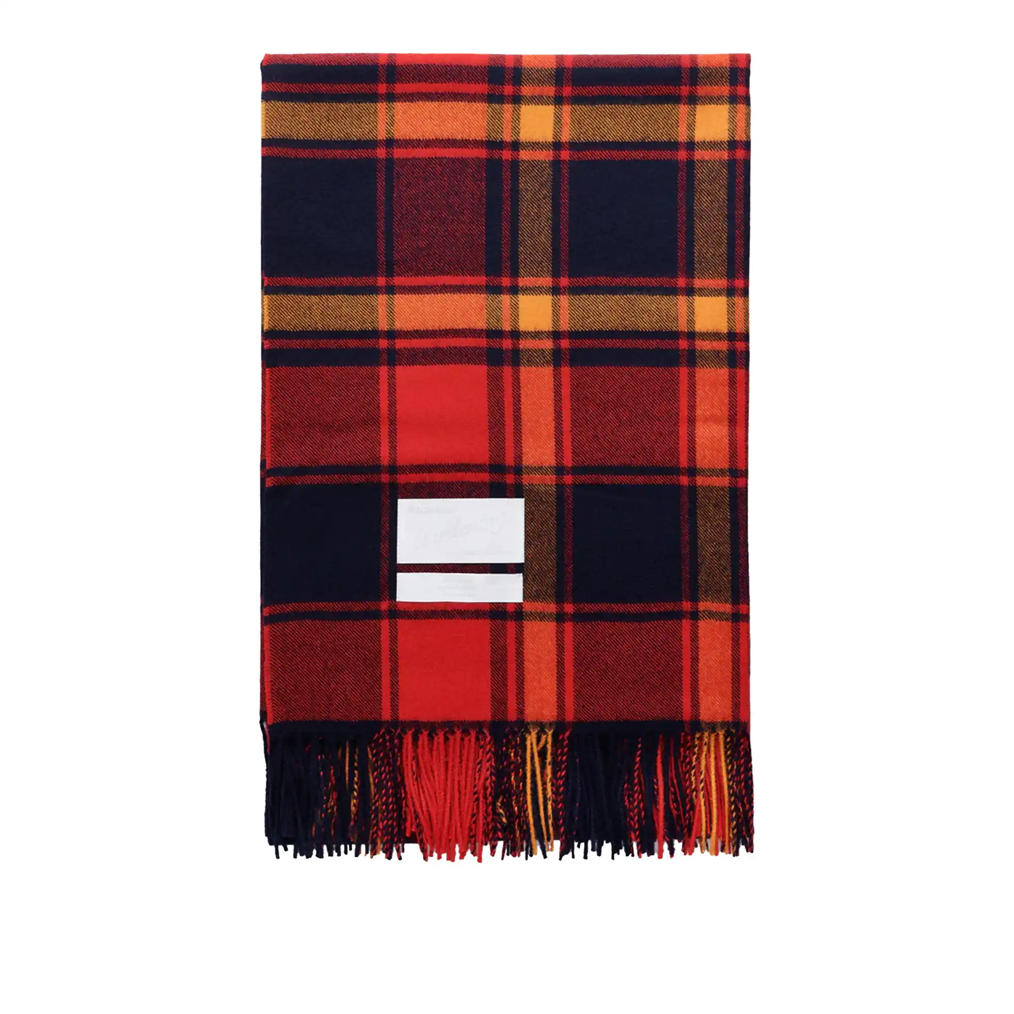 Queen Blanket - Fire Red Tartan