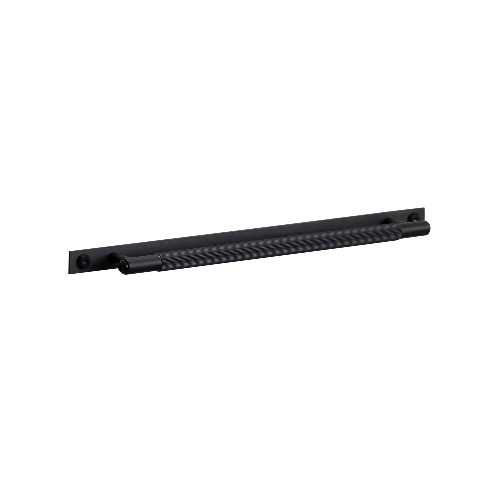 Pull Bar Plate Linear Medium Black