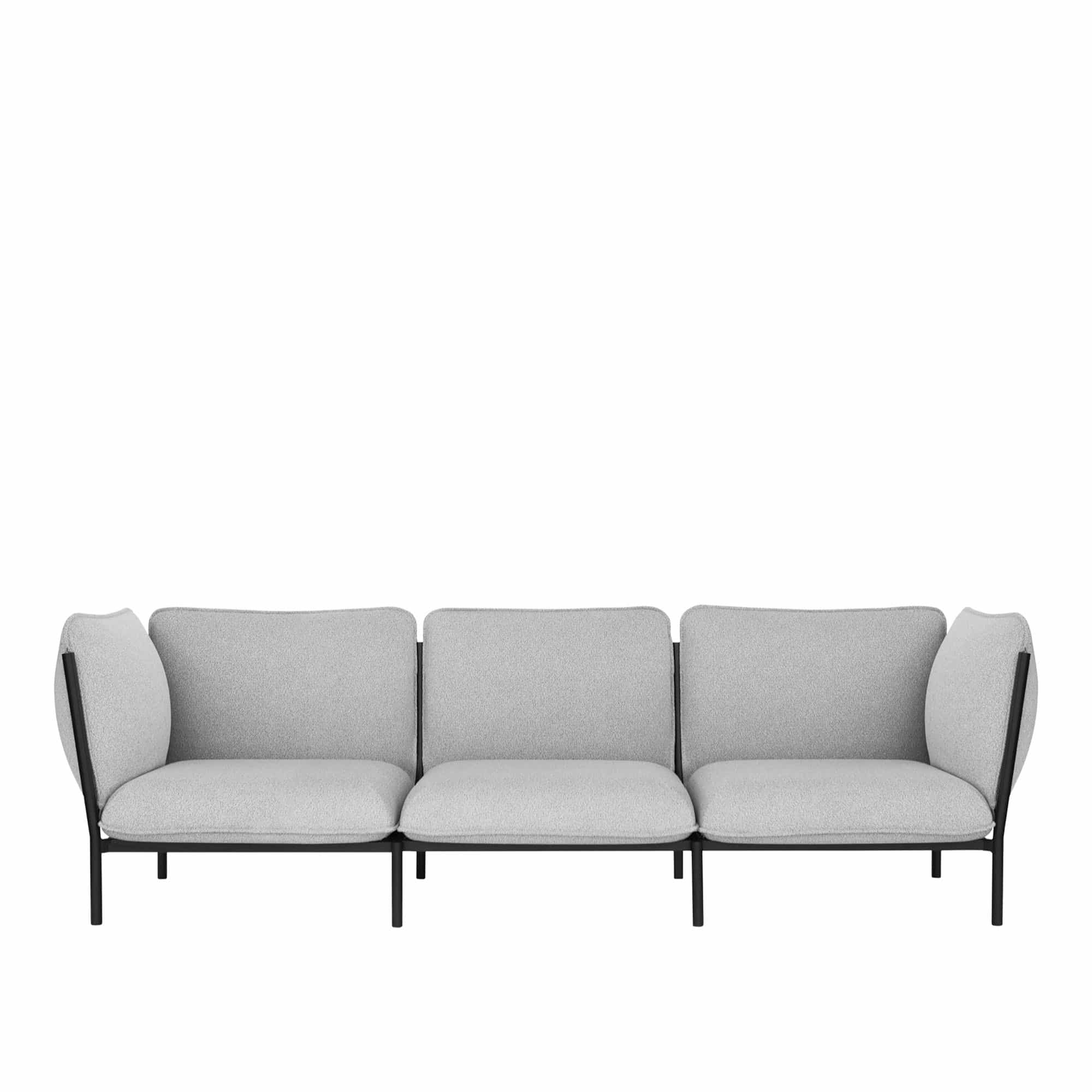 Kumo 3-seater Sofa with Armrests
