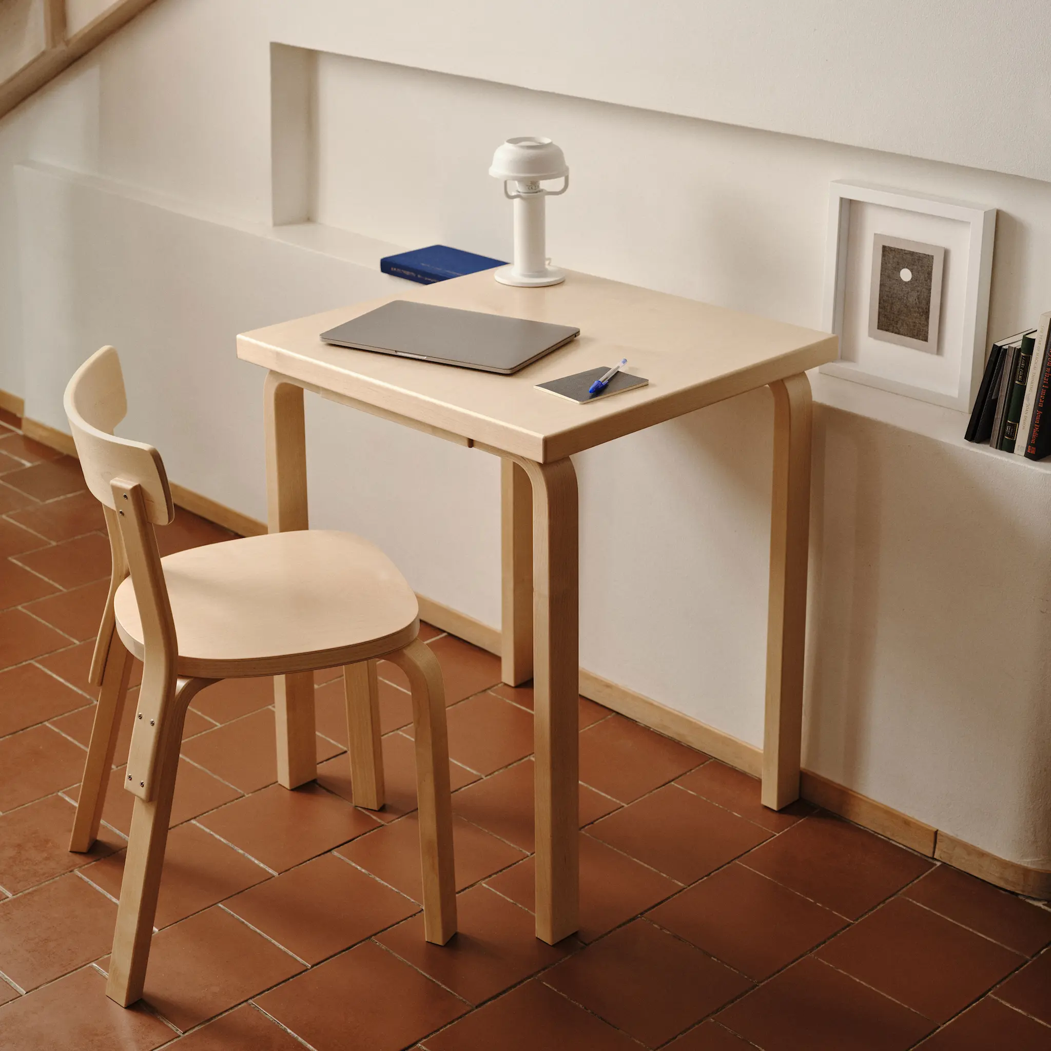Aalto bord firkantet 80C