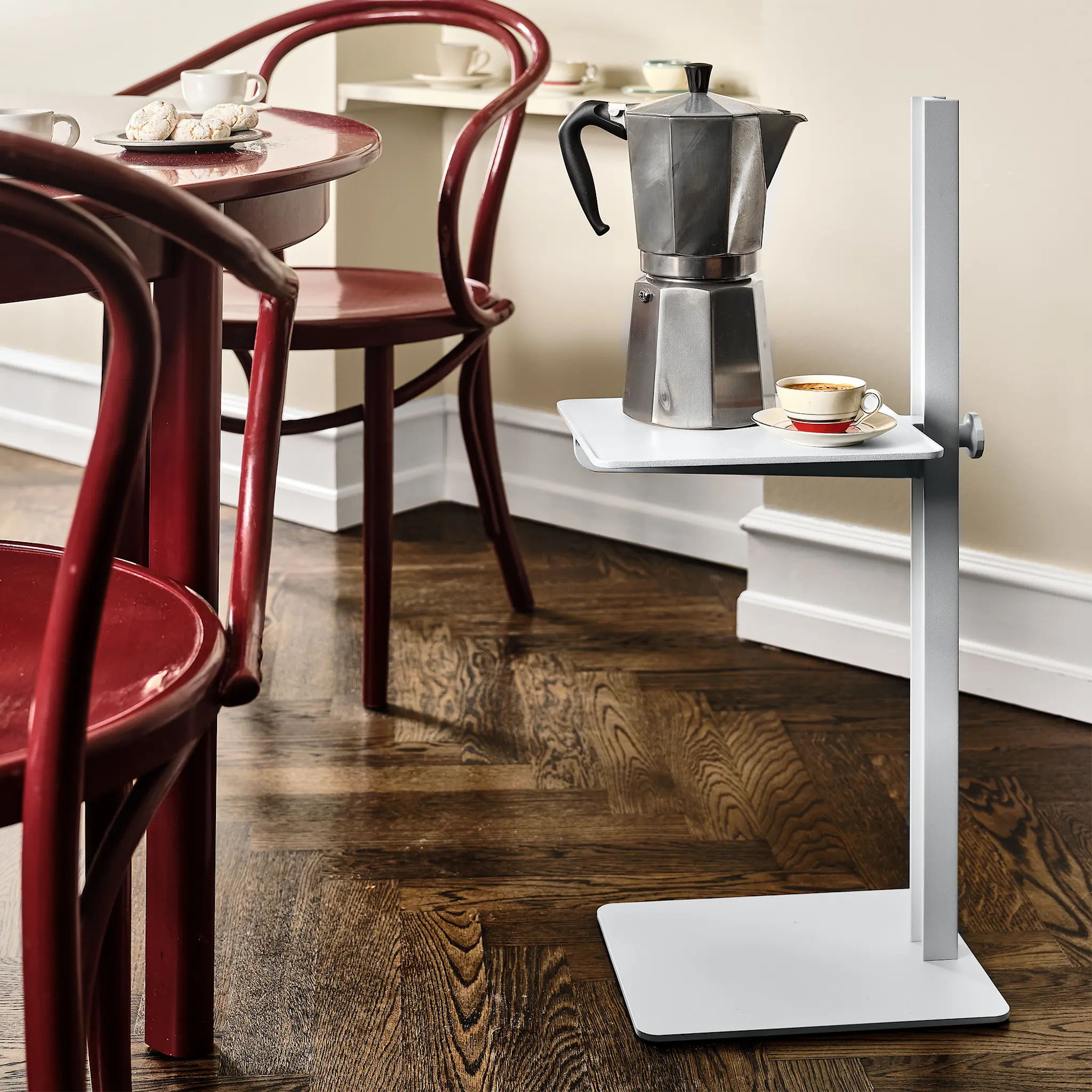 Museum Sidetable, White