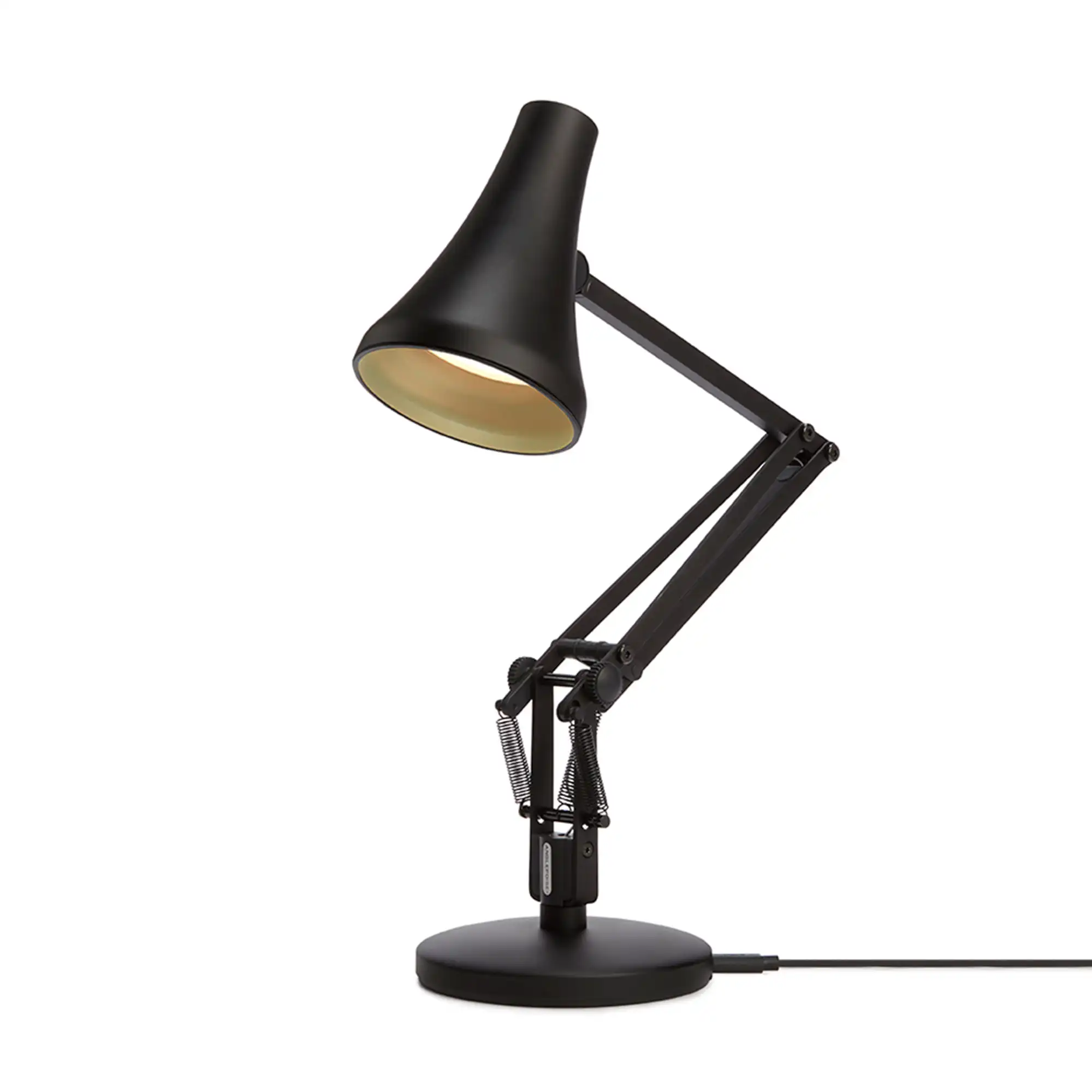 90 Mini Mini Desk Lamp Carbon Black & Black