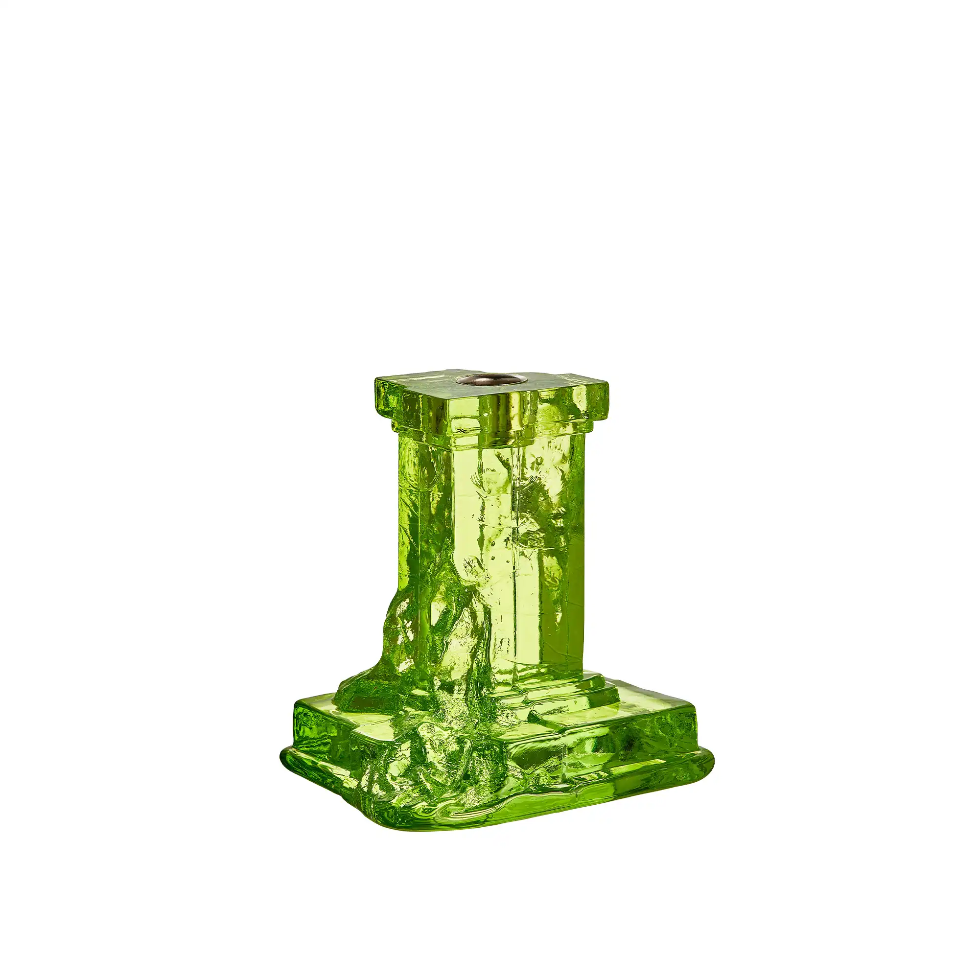 Rocky Barouqe Candlestick Lime 150 mm