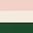 Light pink, Off white, Green