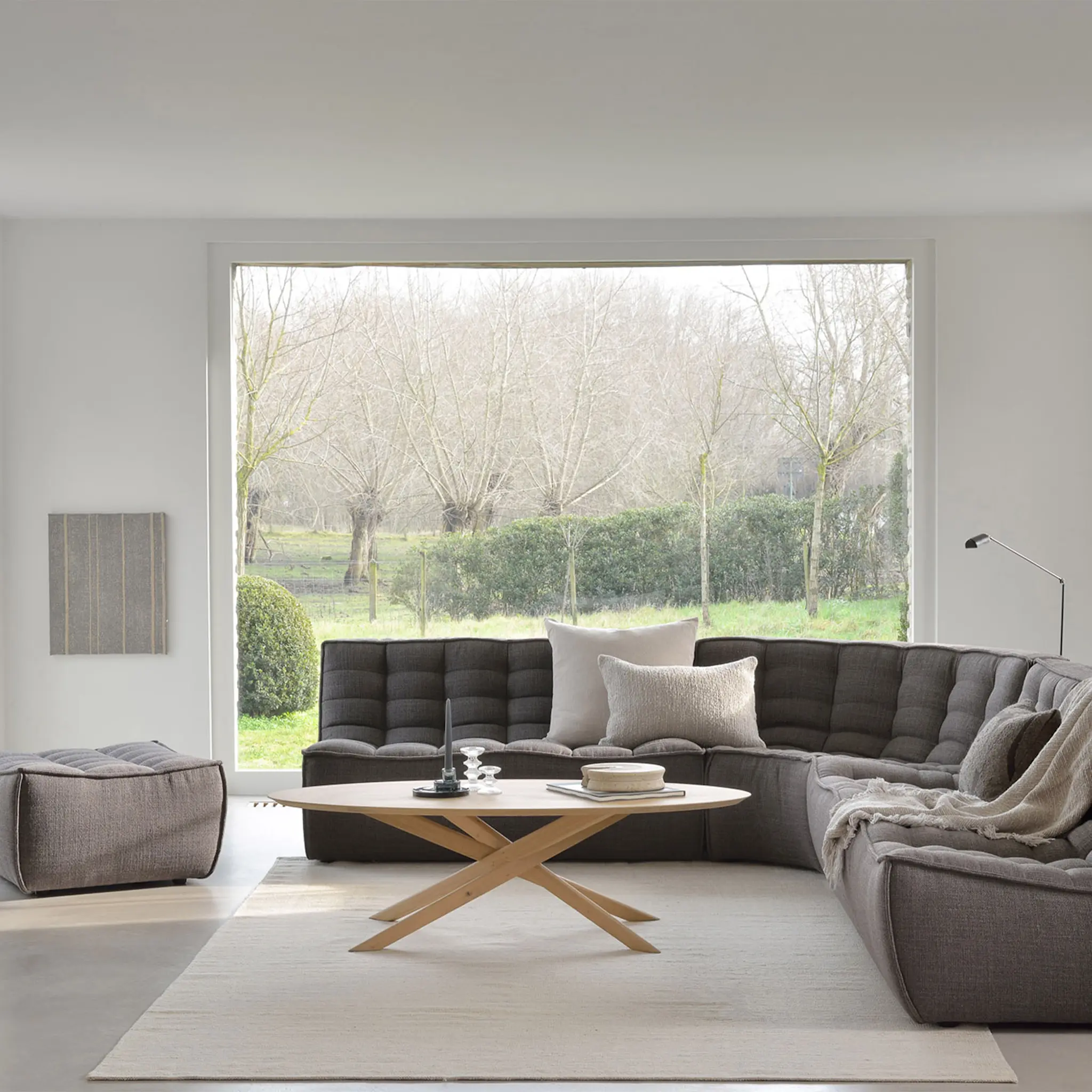 N701 Round hjørnemodulsofa