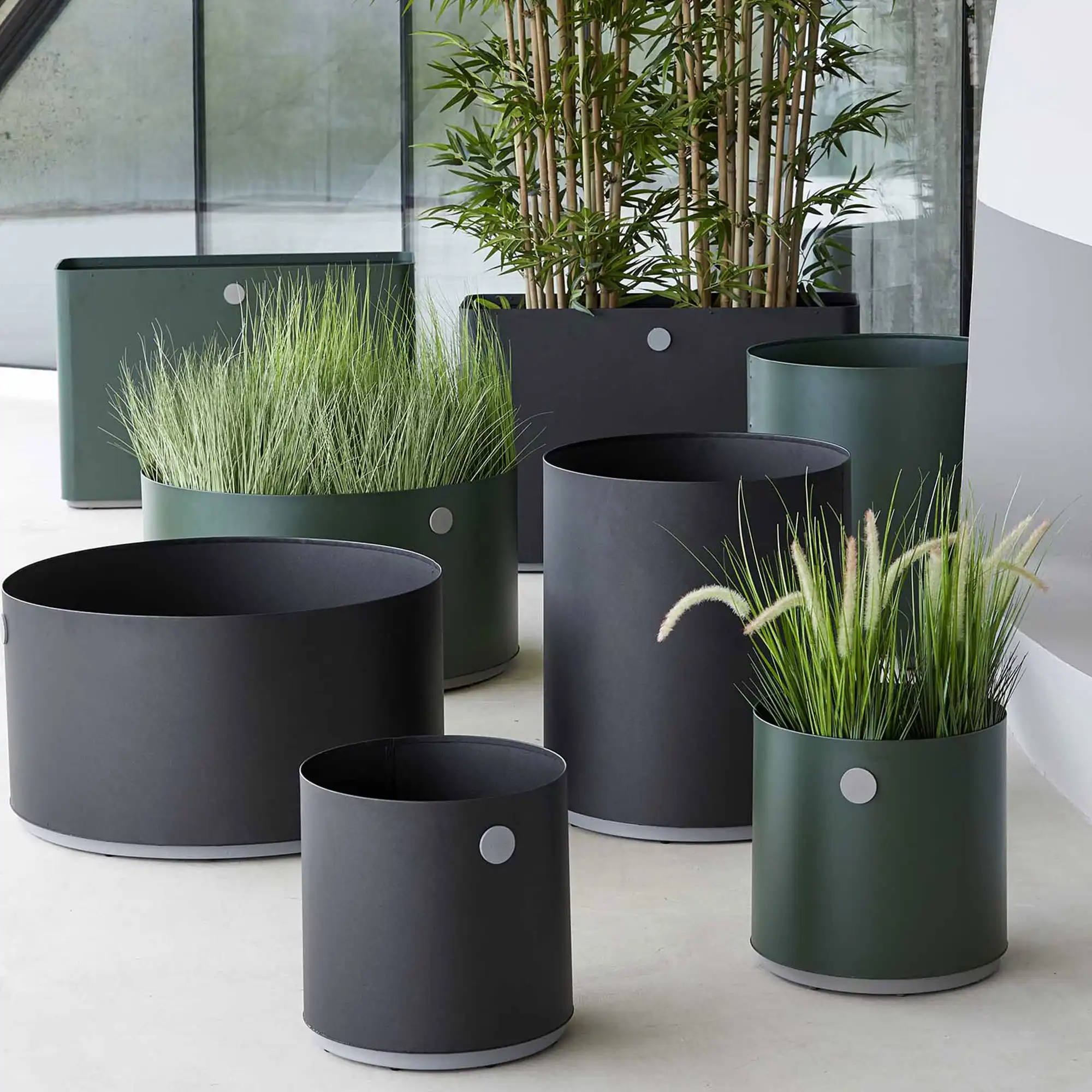 Grow Planter - Lava Grey