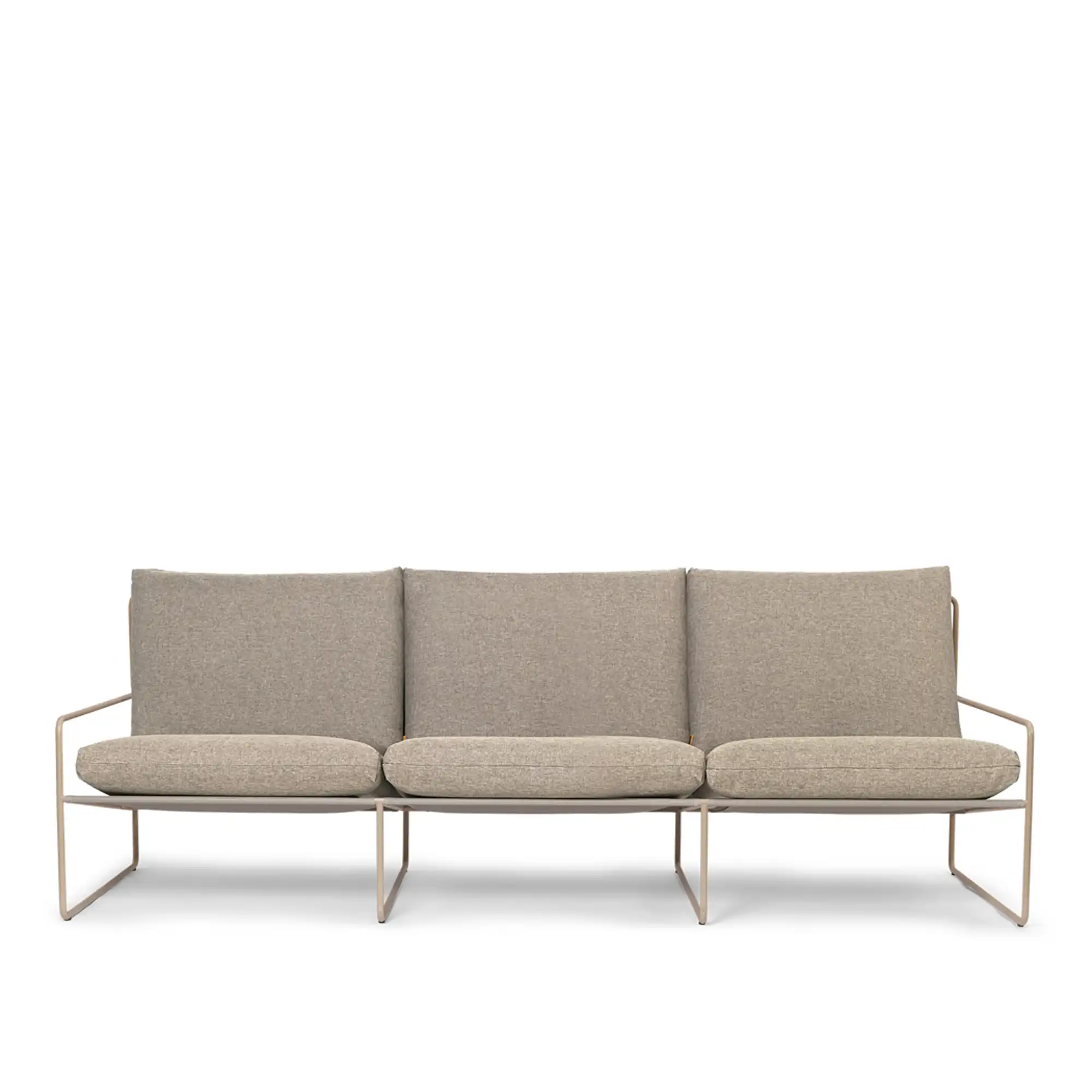 Desert 3-seater Cashmere/Dark Sand