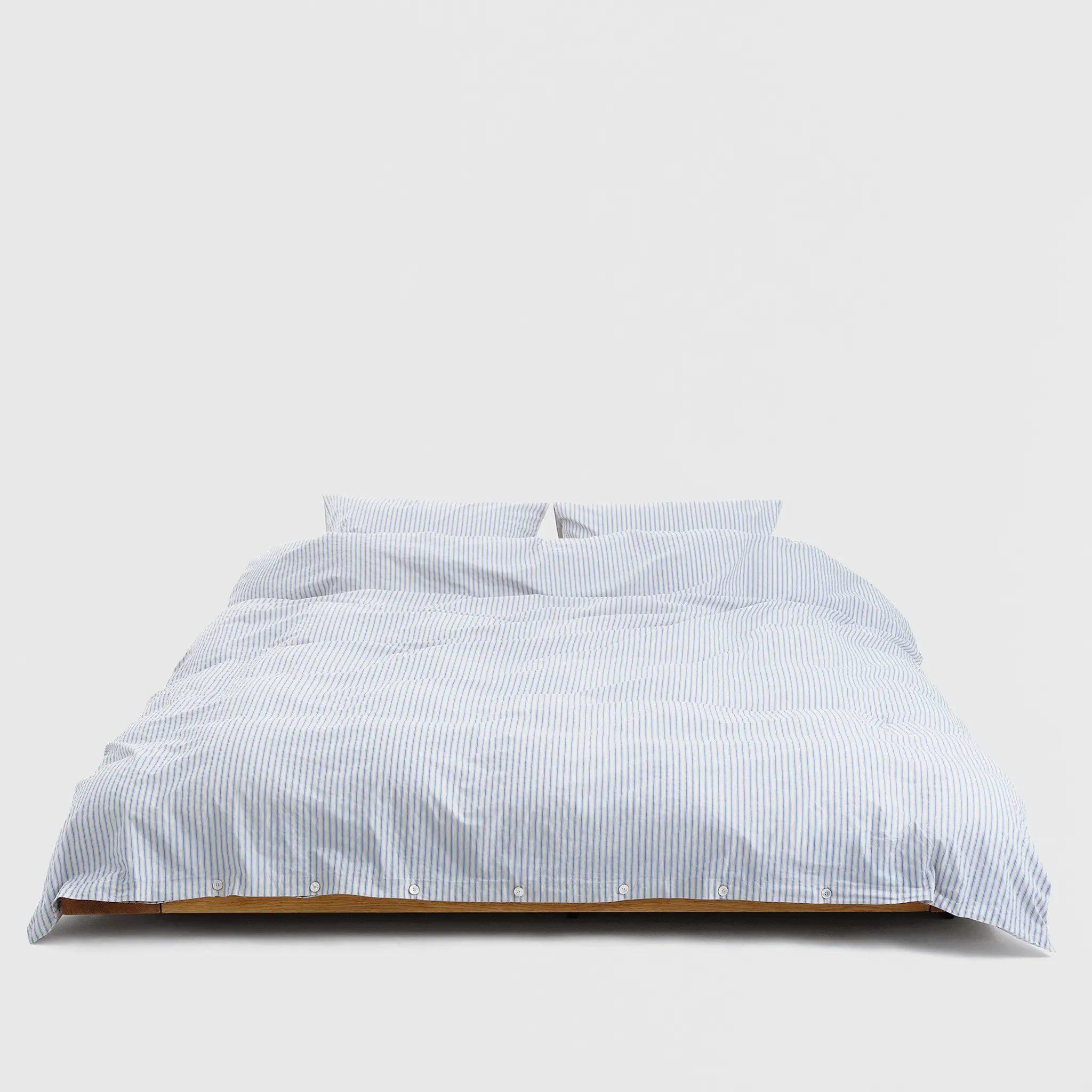 Percale Flint Stripes putetrekk