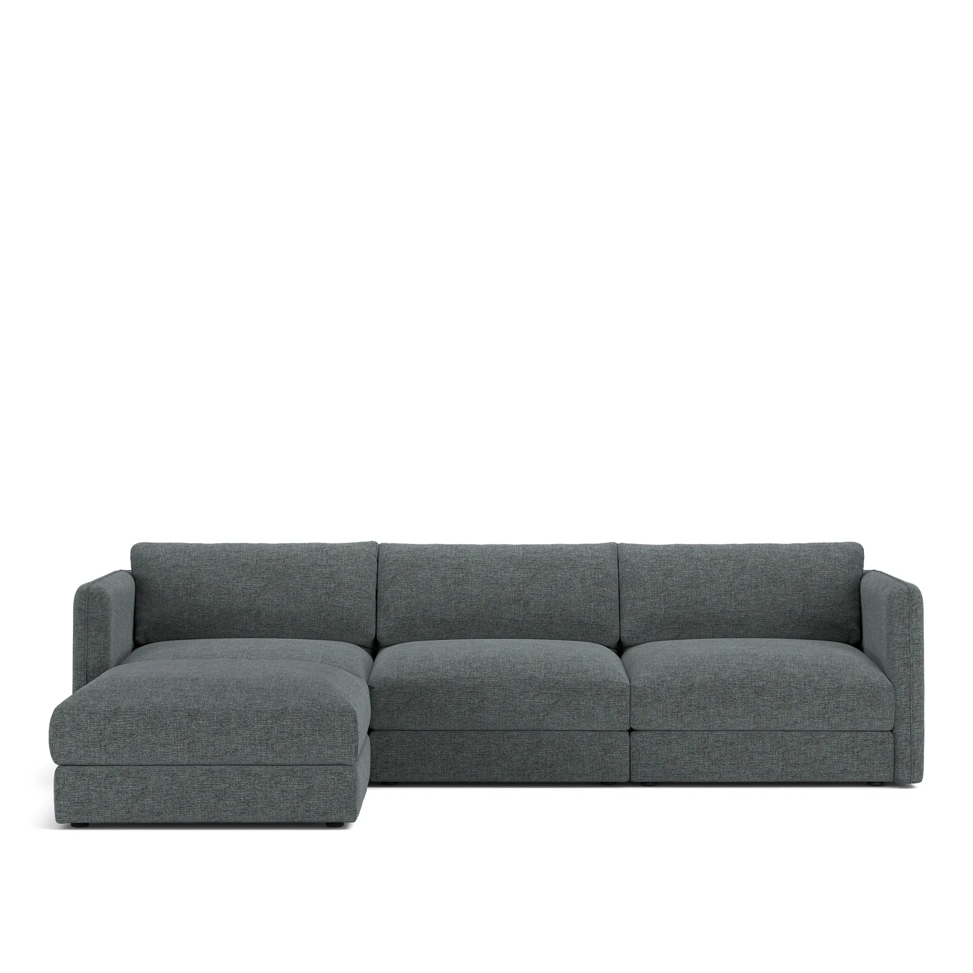 Pavarotti 03 3-seters sofa med fotskammel