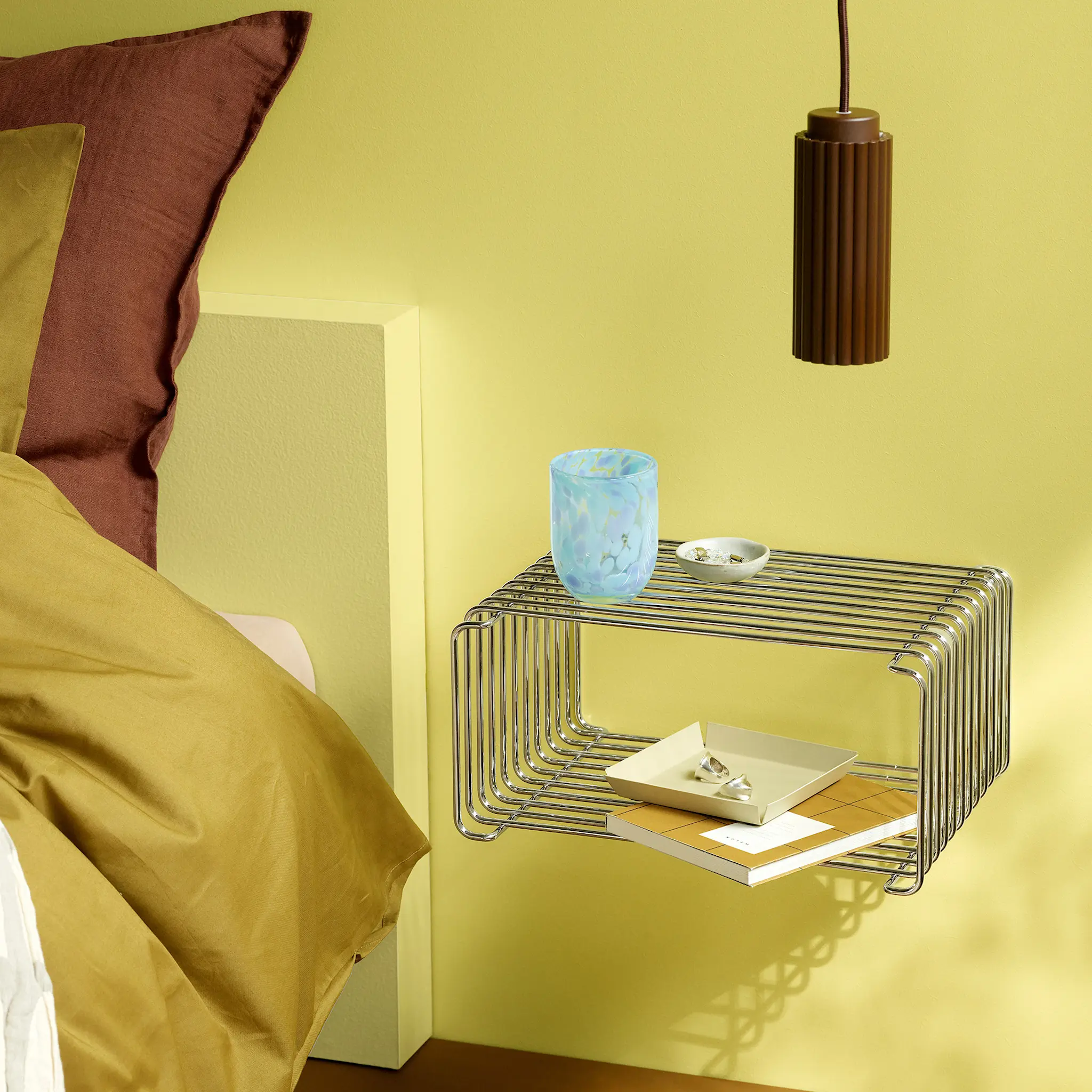Panton Wire Single Half Height hylle 35 cm