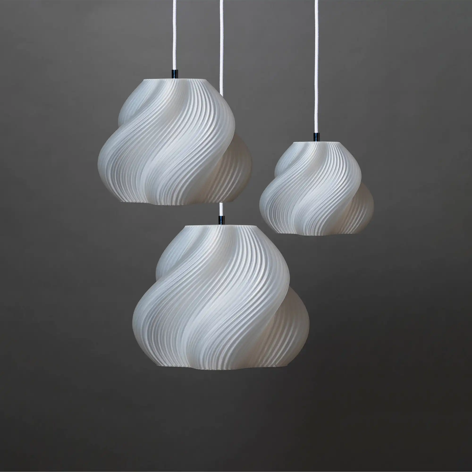 Soft Serve Pendant 03 - Chrome