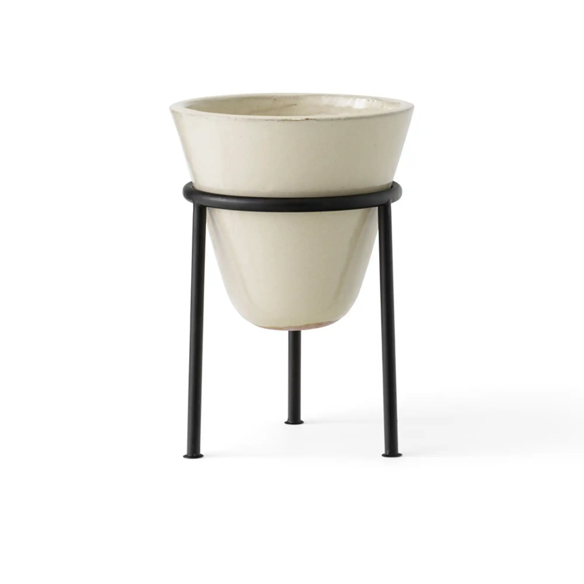 Daiza Planter, H35/Ø25, Ivory