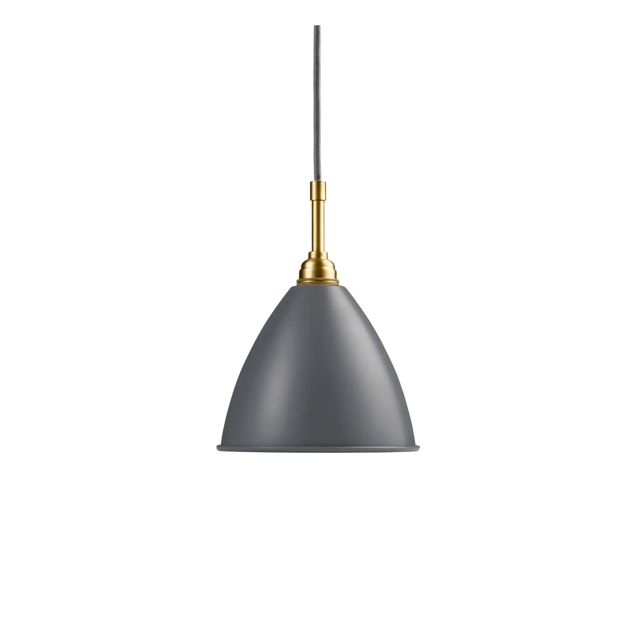 Bestlite - BL9 Taklampa Liten, Mässingbas, Finish: Grey