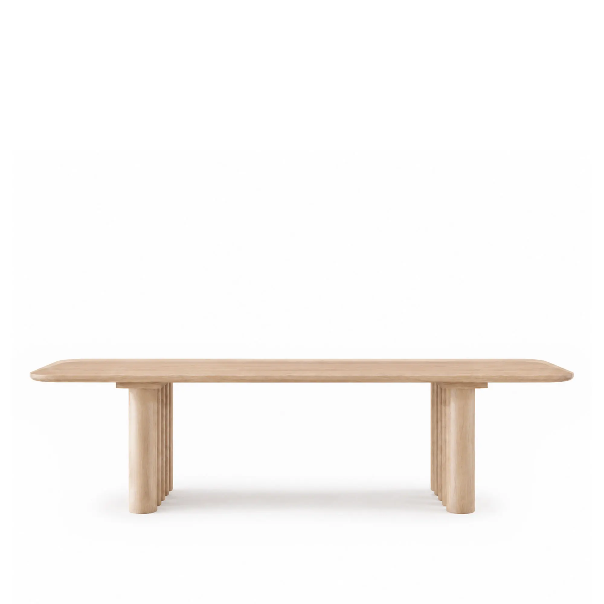 Plush rektangulært spisebord