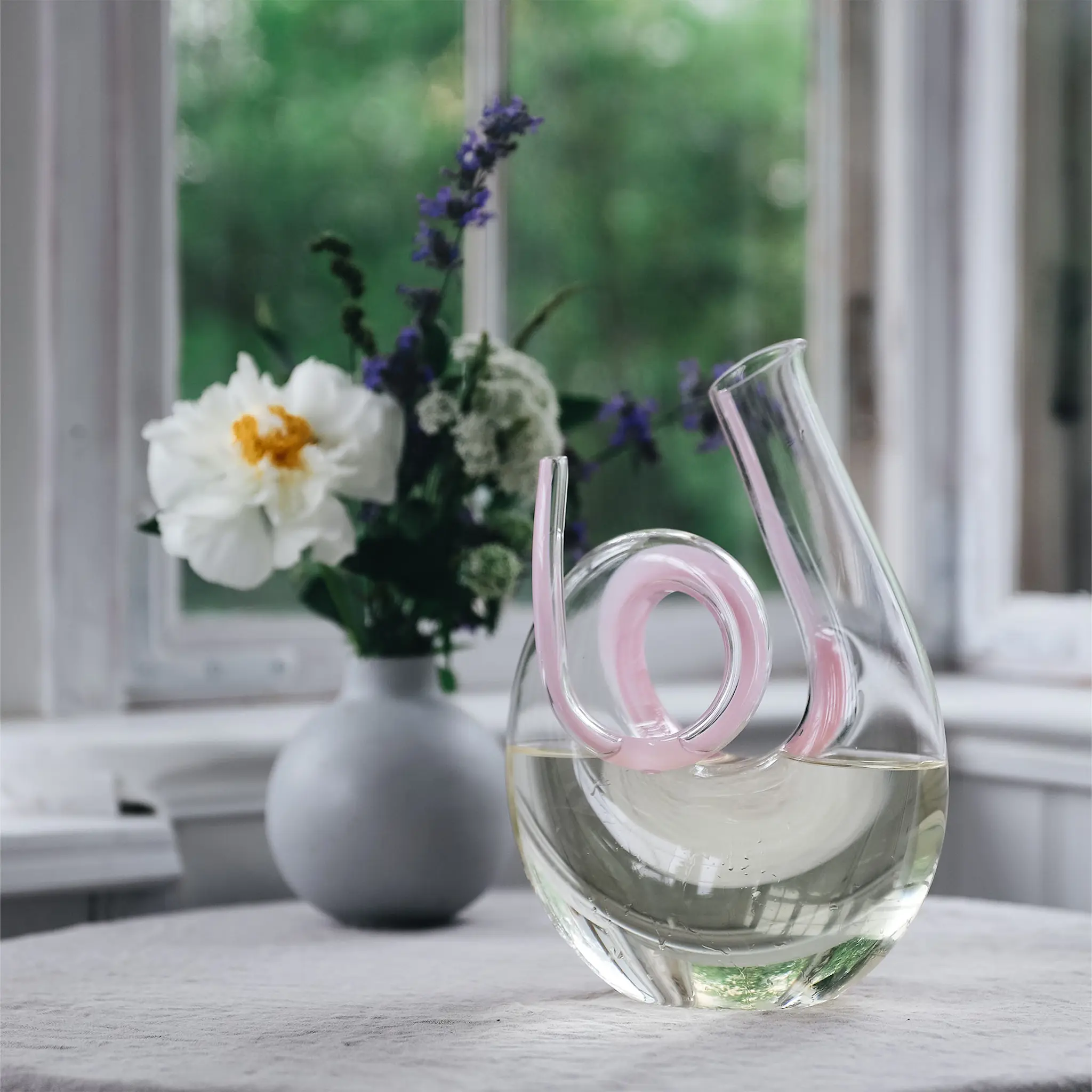 Curly Pink vinkaraffel