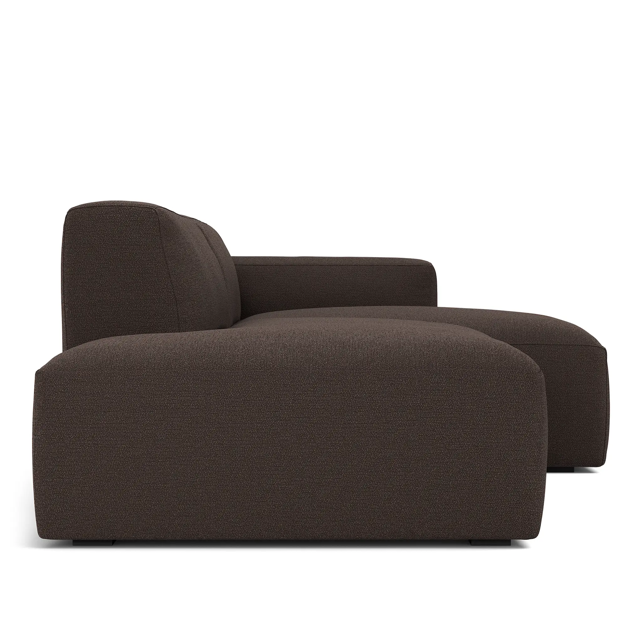 Brick 2-seters sofa sjeselong åpen ende venstre