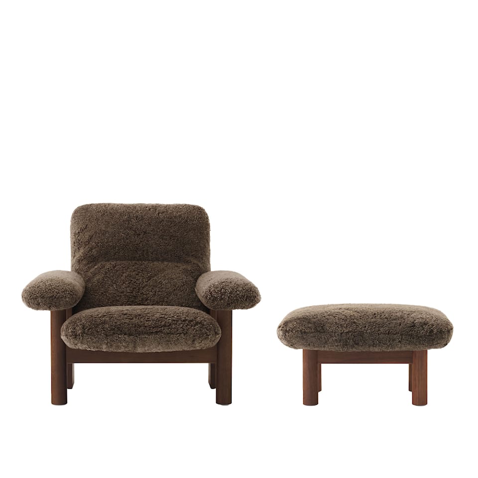 Brasilia Lounge Chair & Ottoman