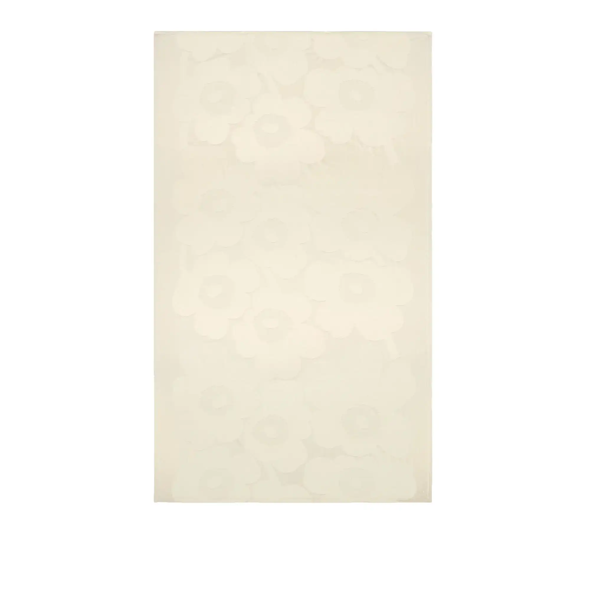 Unikko jacquard bordduk 140x250 cm off white