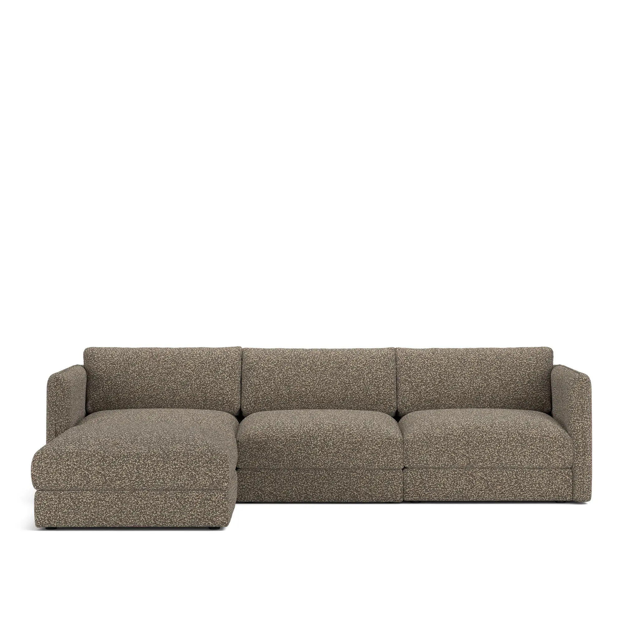 Pavarotti 03 3-seters sofa med fotskammel
