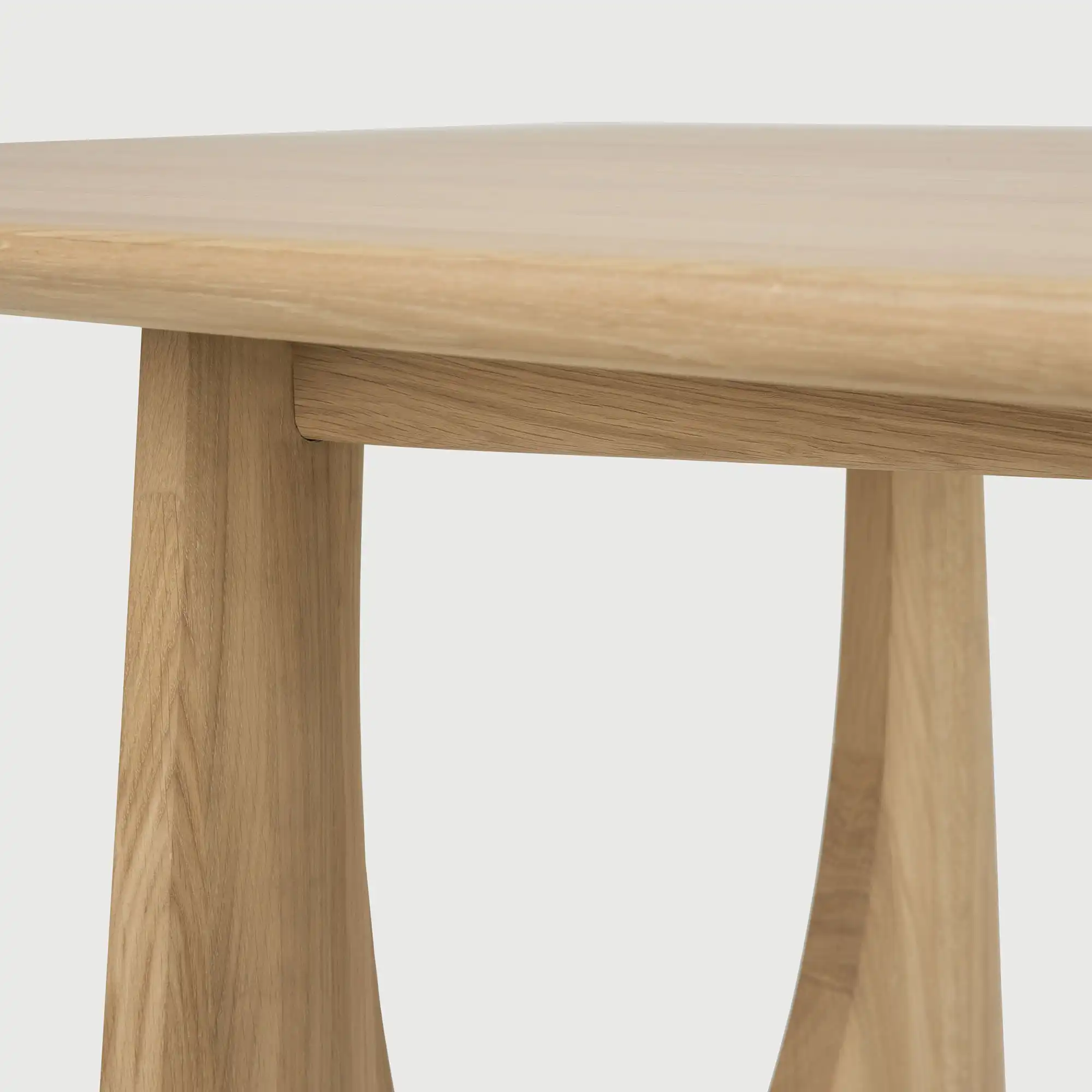 Geometric Dining Table Oak