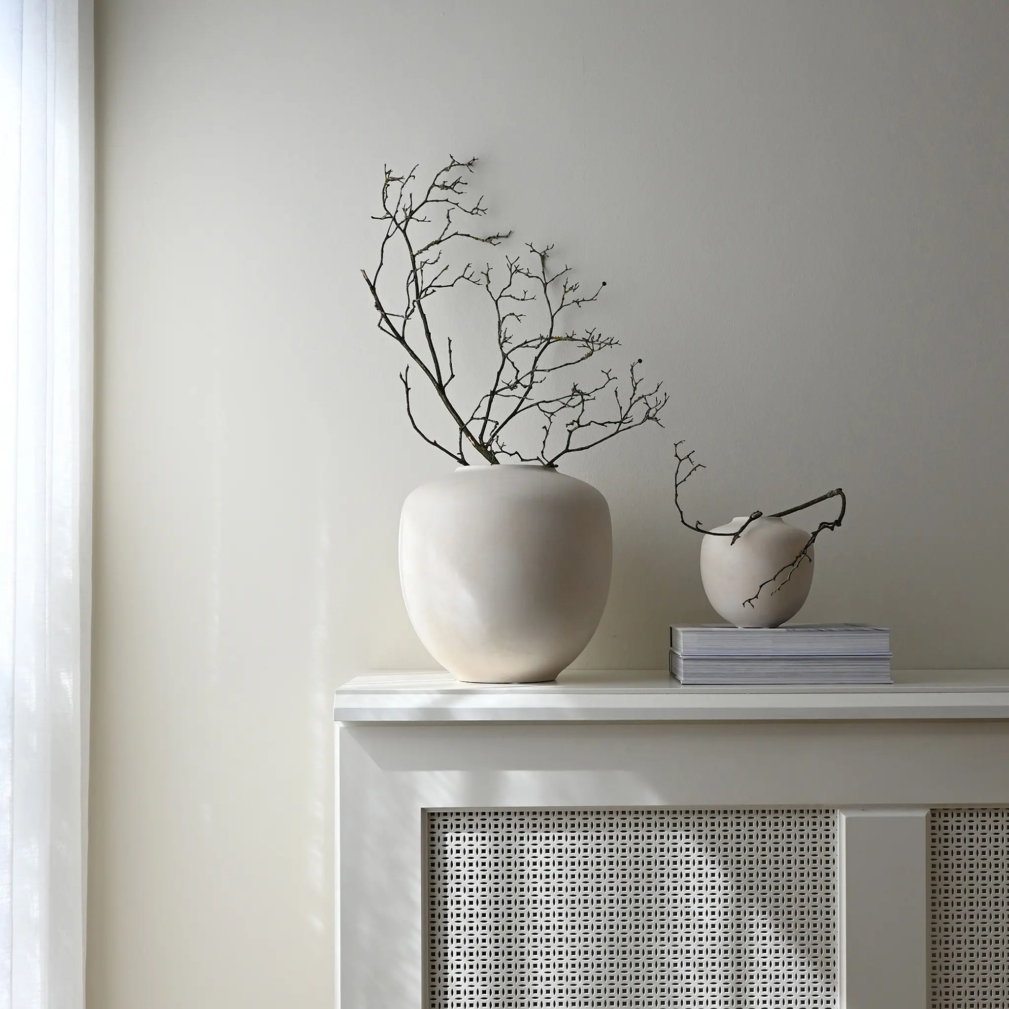 Sunao Vase, Medio - Birch
