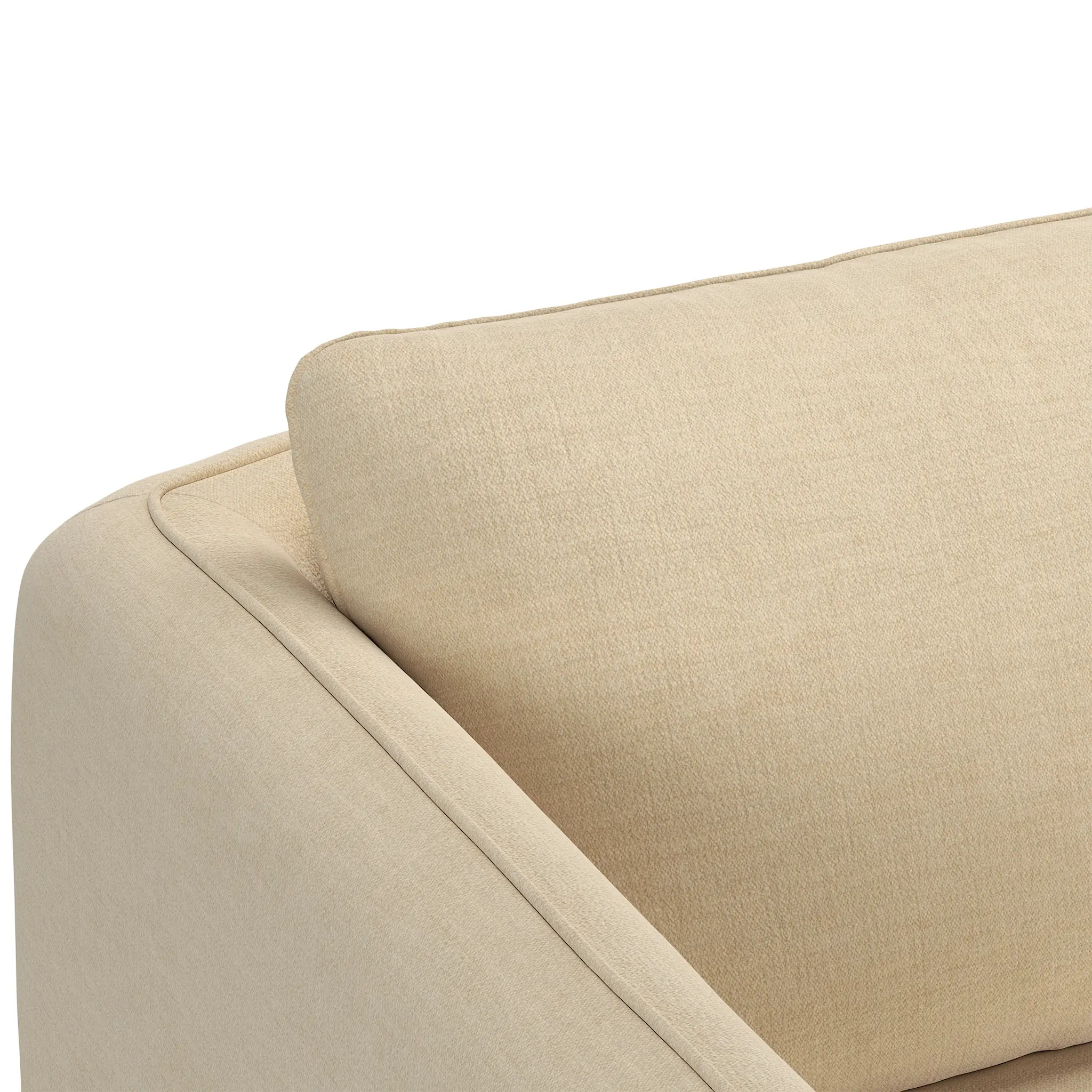 Pavarotti 03 3-seters sofa med fotskammel