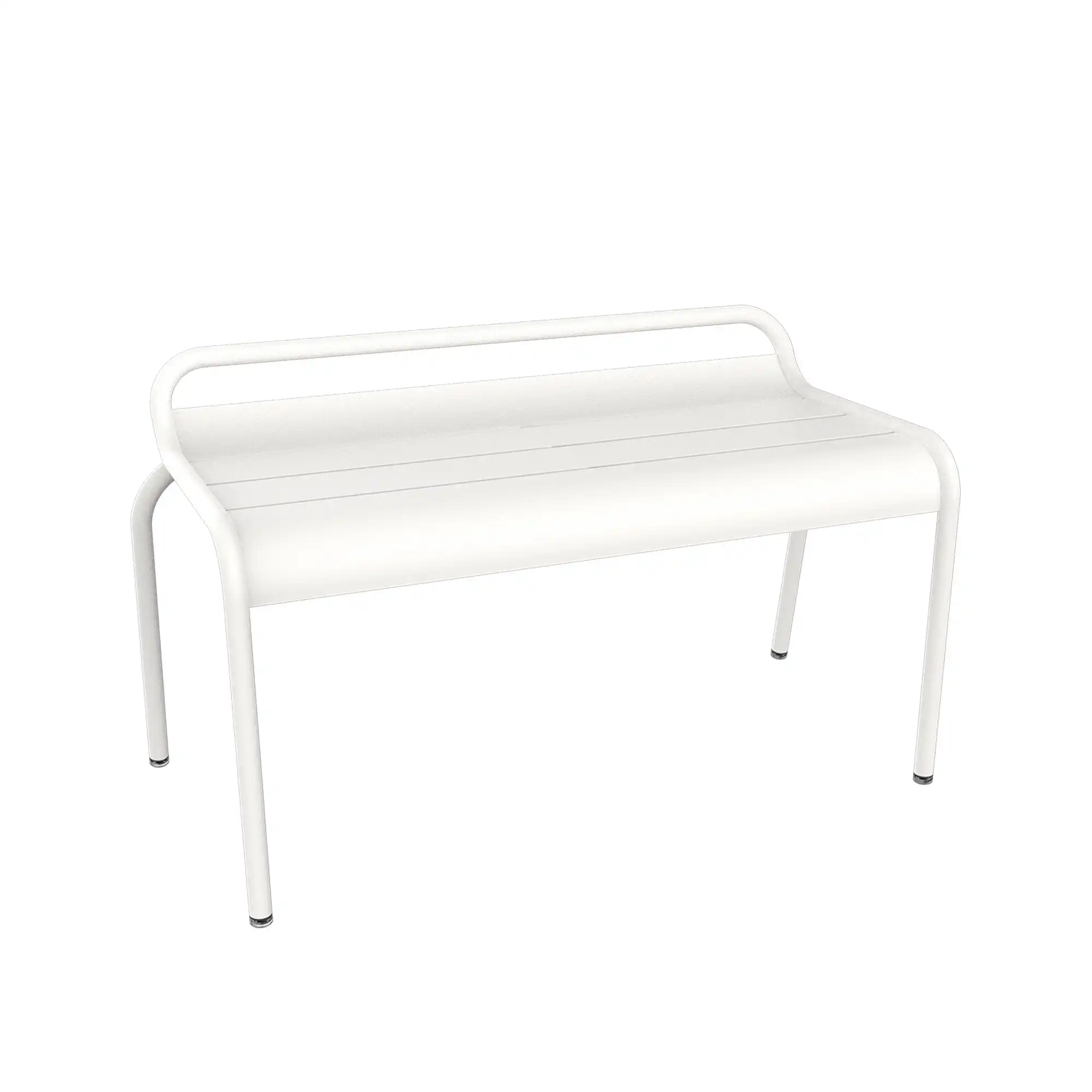 Luxembourg Compact Bench - Cotton White