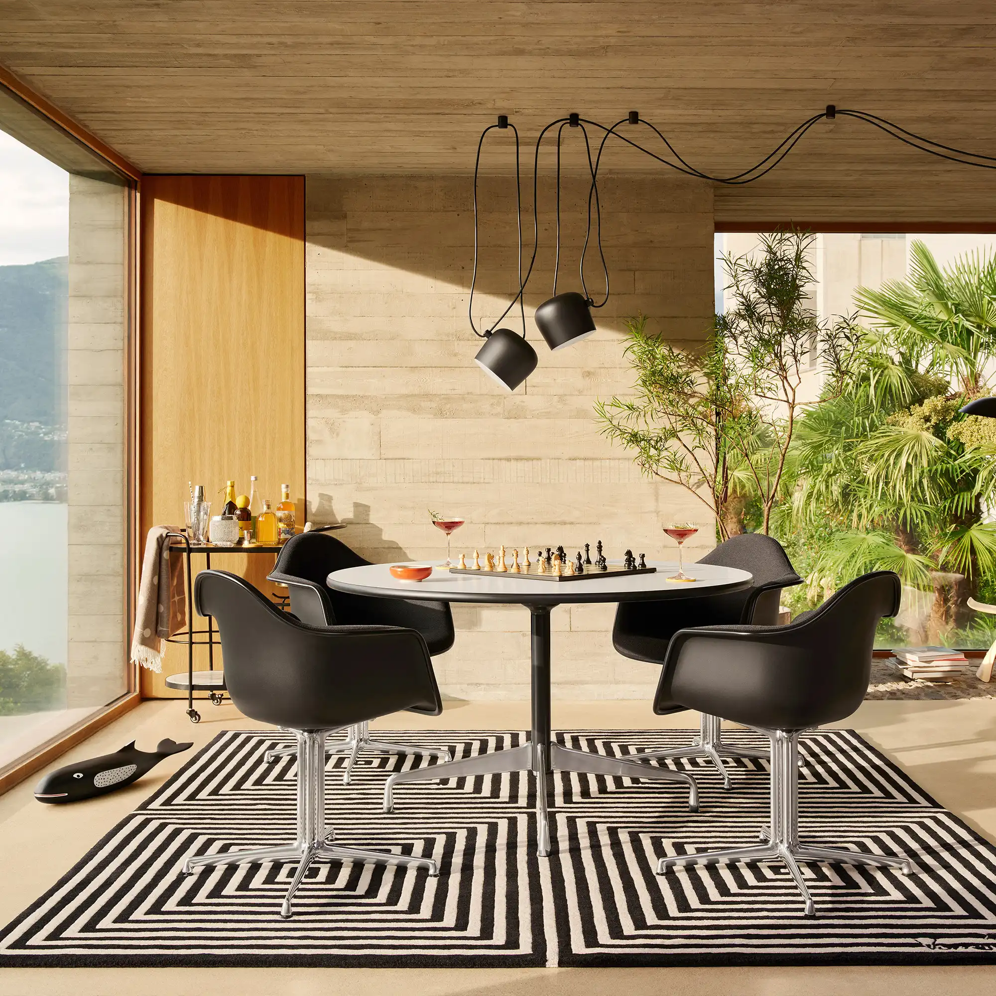 Eames Segmented Tables Dining spisebord Ø130 cm