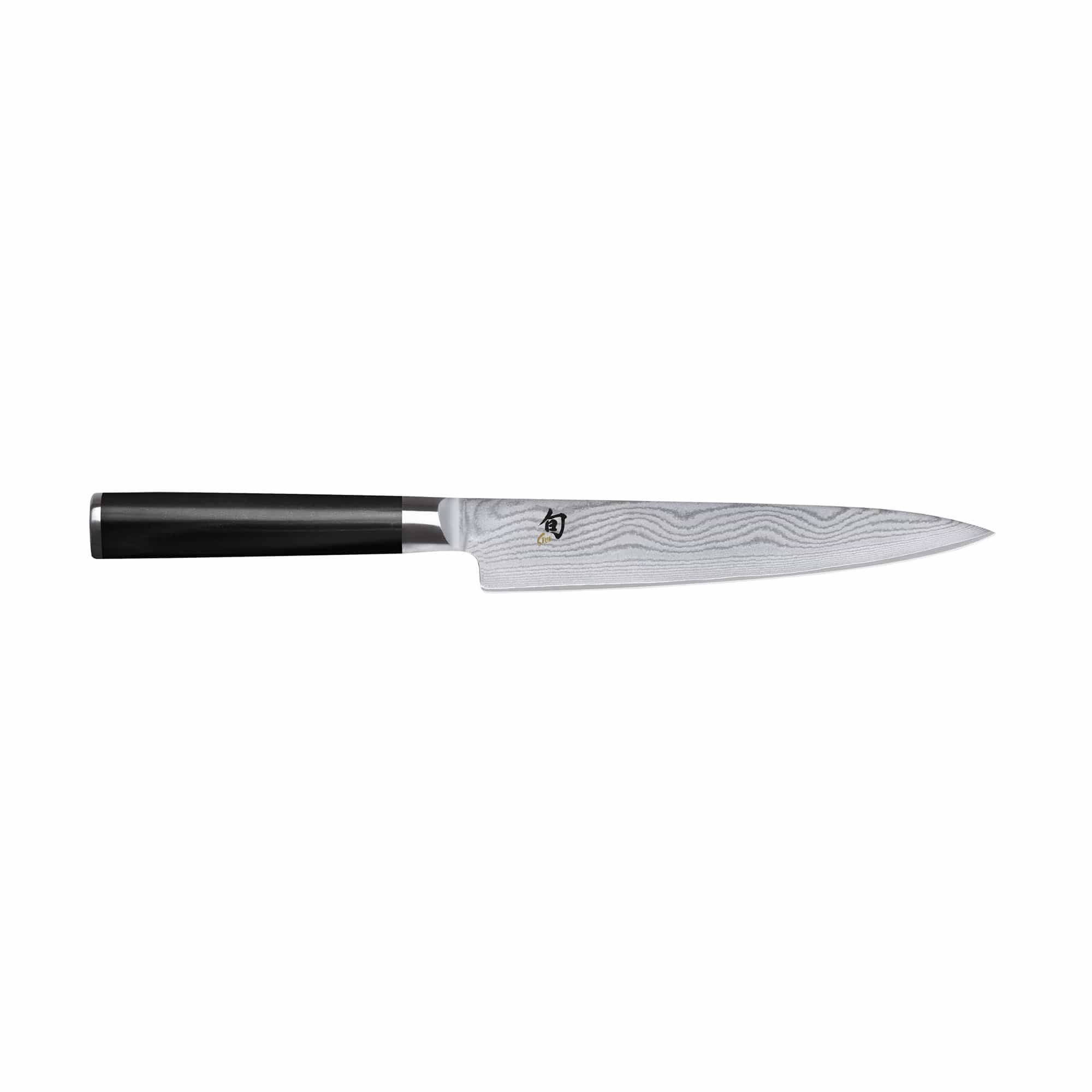 SHUN CLASSIC Universalkniv 15 cm, Svart handtag