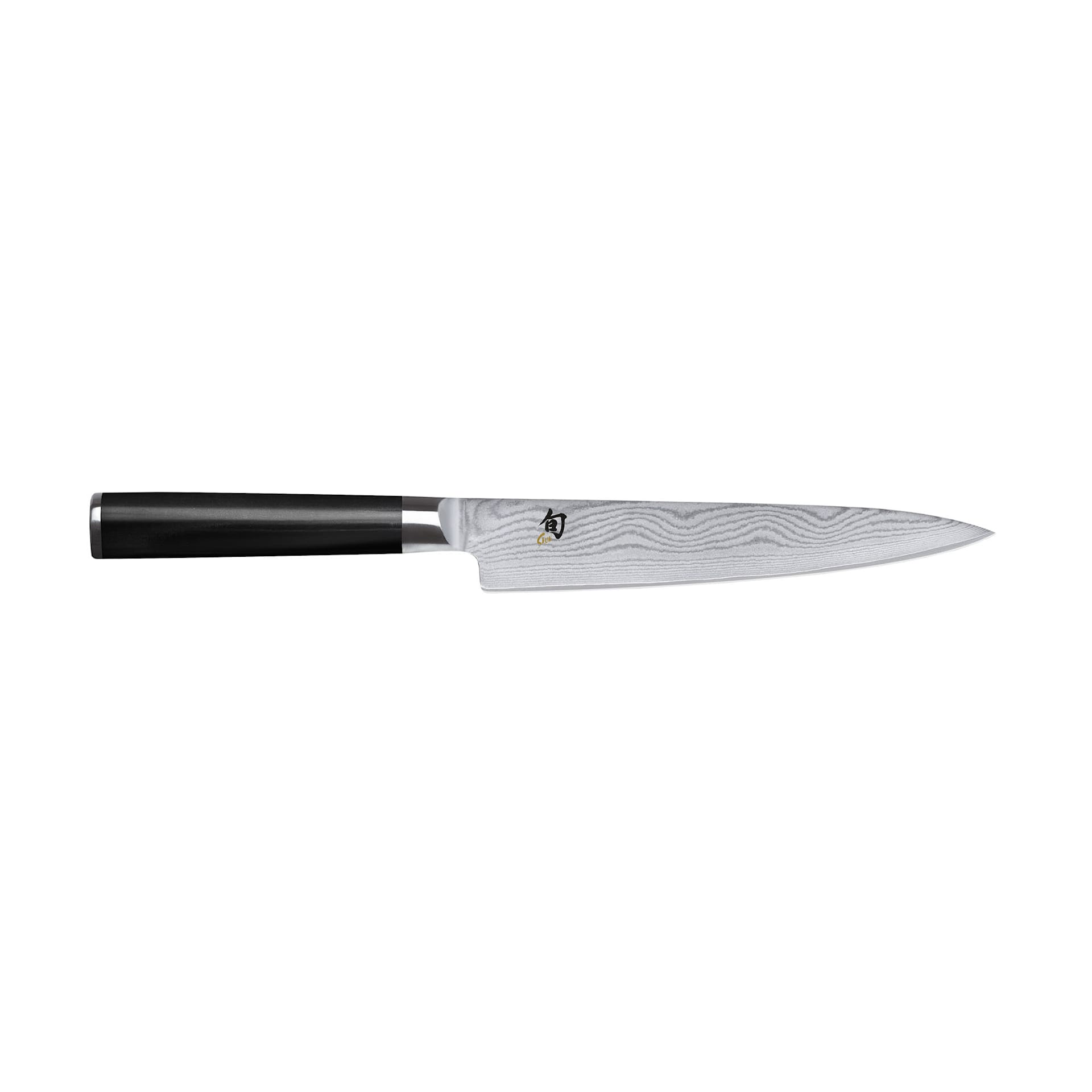 SHUN CLASSIC Universalkniv, 15 cm Sort skaft - KAI - NO GA