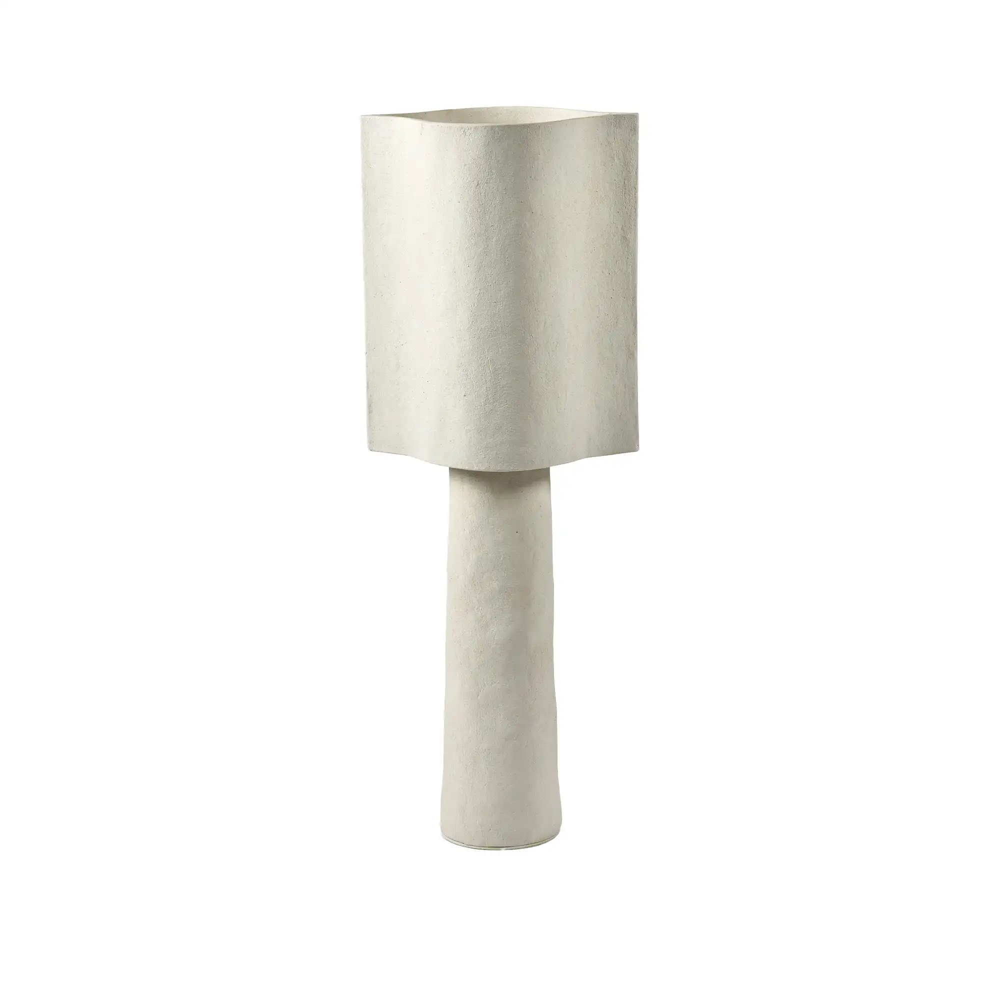 Gulvlampe 02 hvit jord