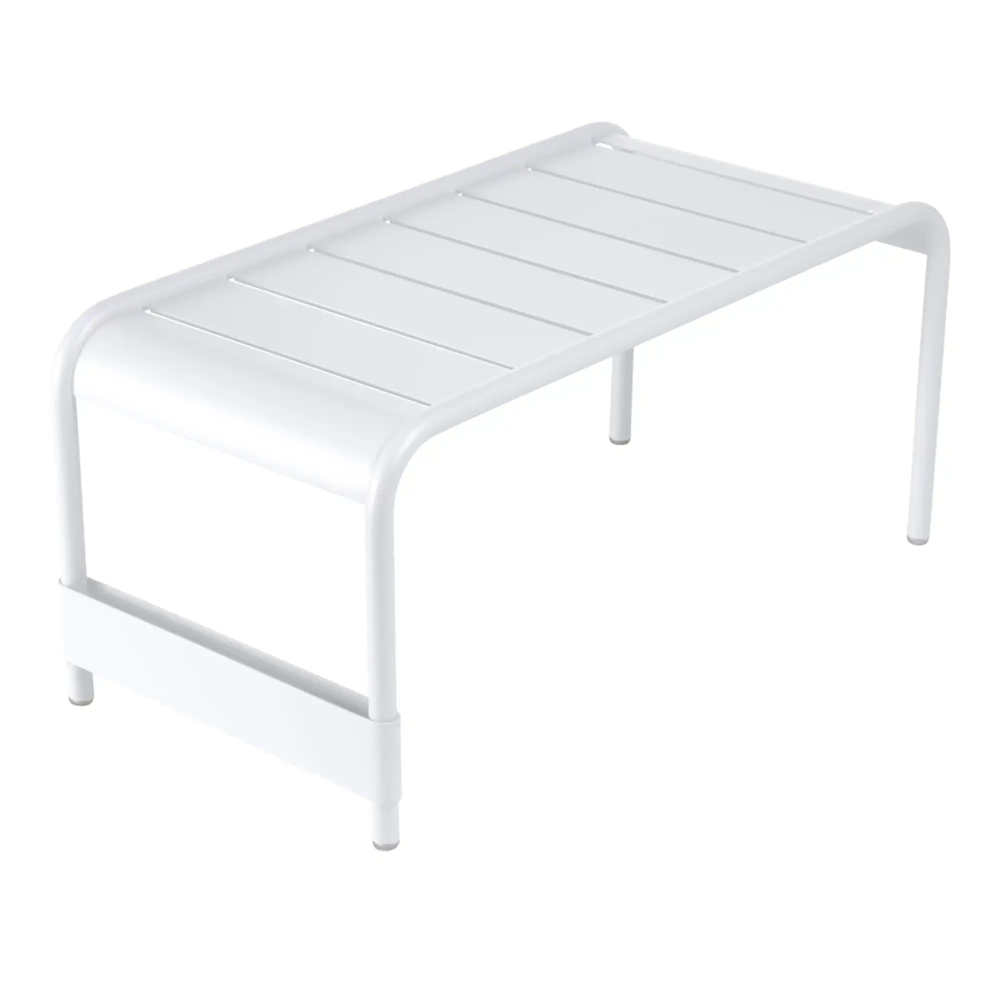 Luxembourg Large Low Table/Bench, Cotton White