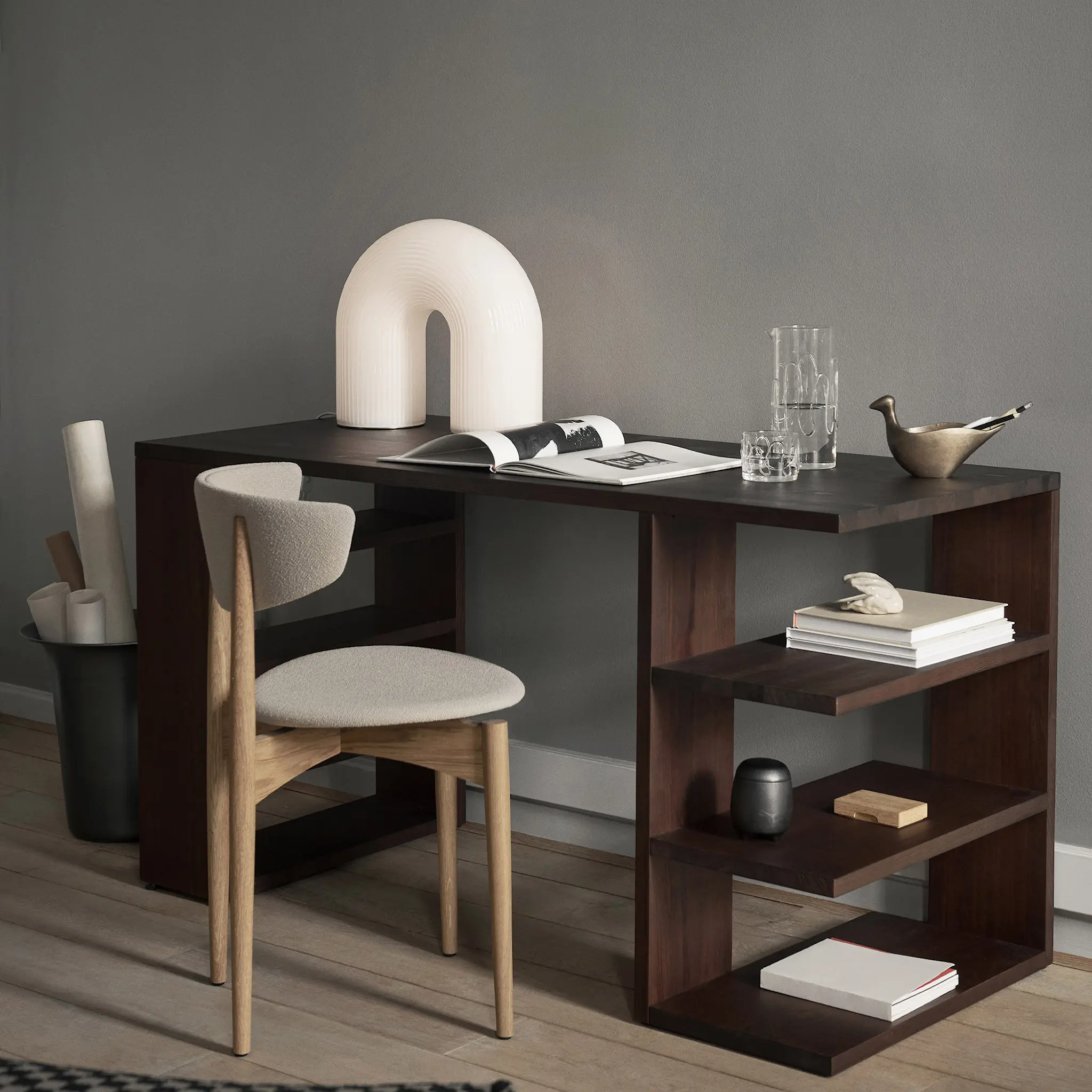 Edre skrivebord
