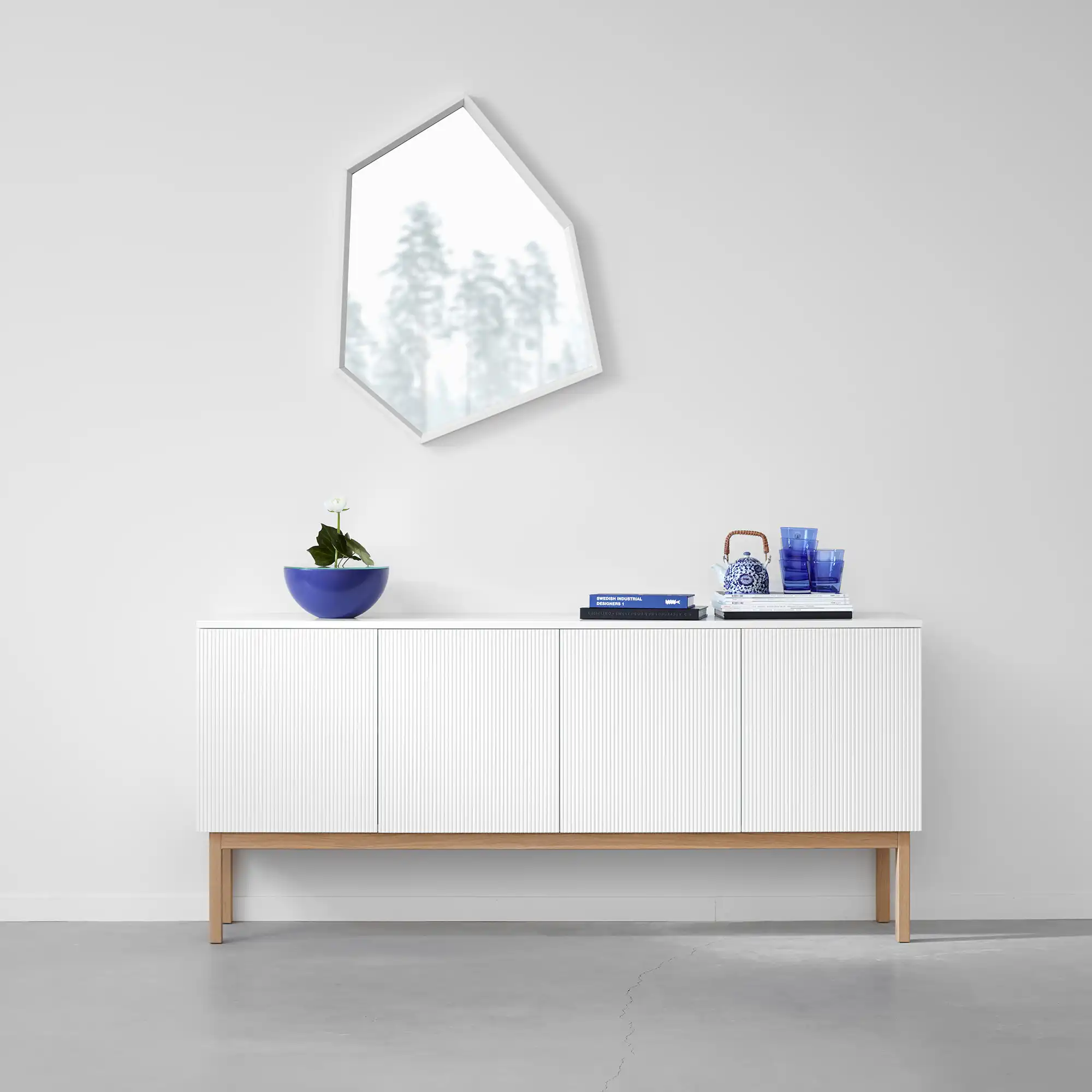 Beam Cabinet White - Frame