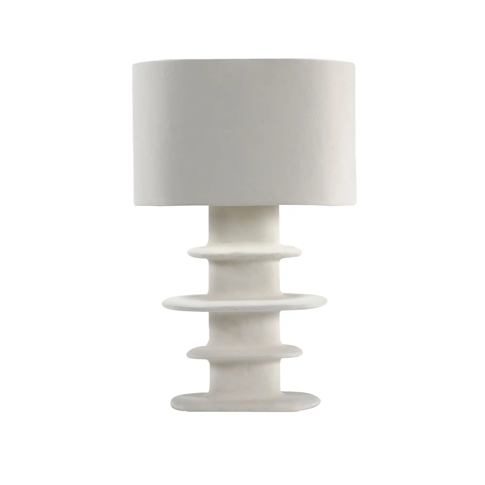 Bordlampe 03 hvit jord