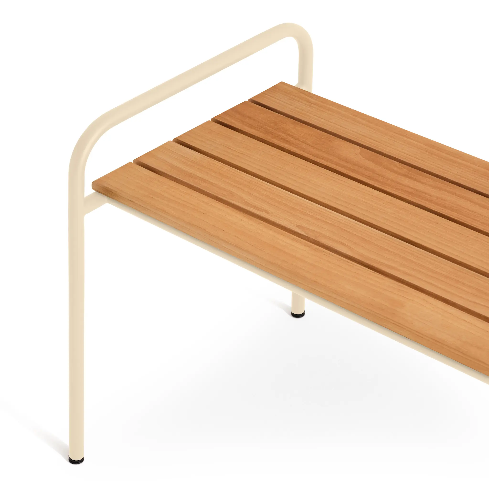 Kallio Outdoor Bench Ivory