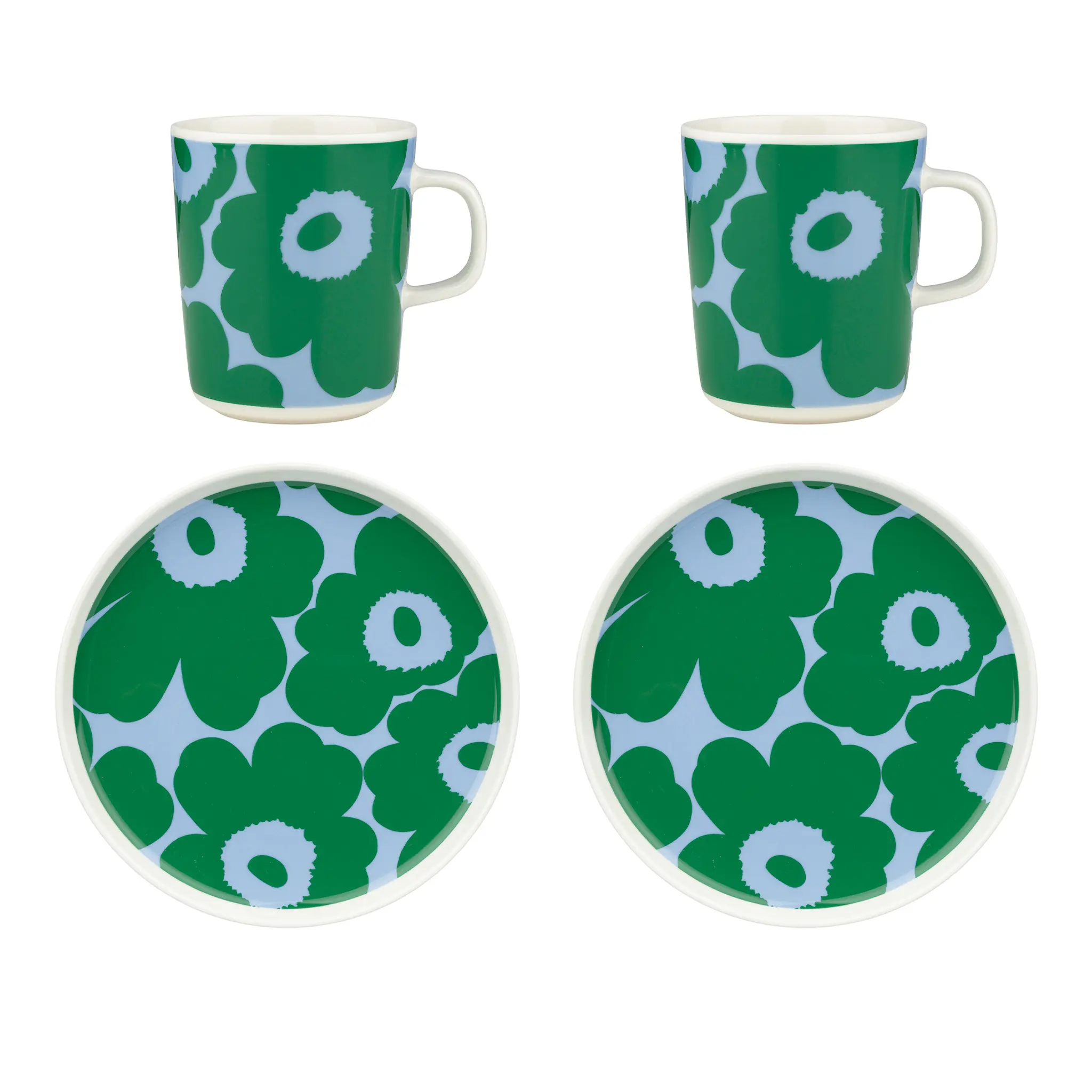 Unikko frokostsett 4 deler