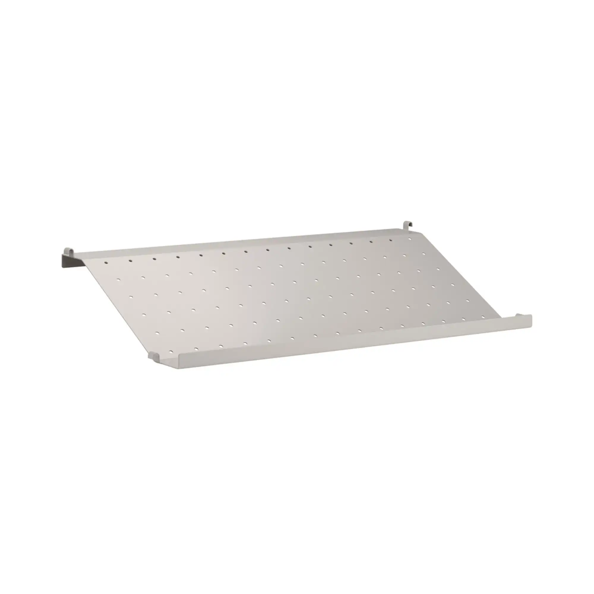 Skohylle i metall 58x30cm beige