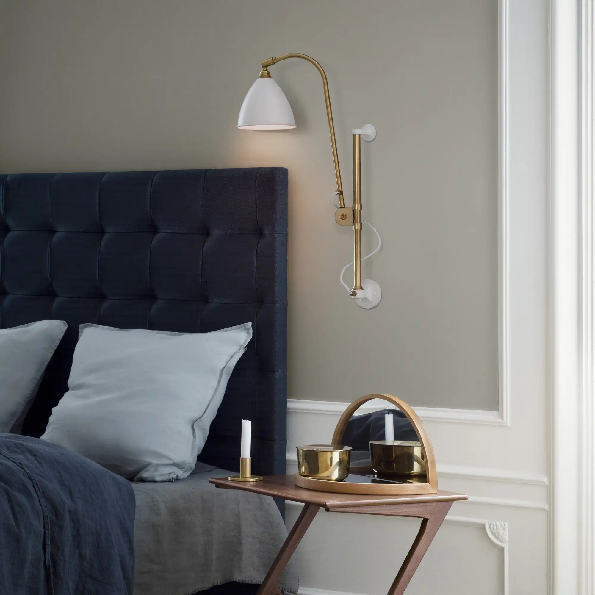 Bestlite BL5 vegglampe messing