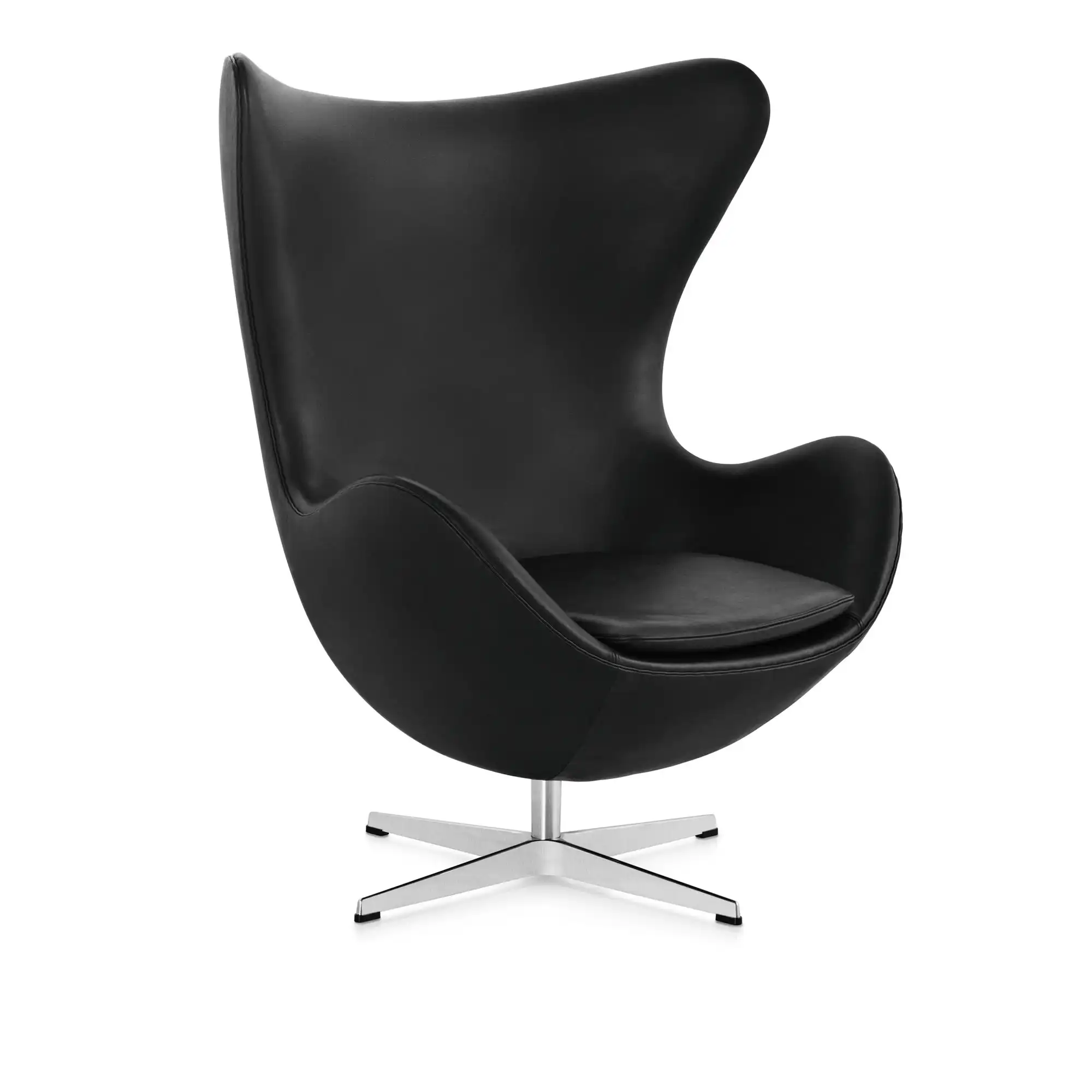 3316 Egget lenestol Satin Polished