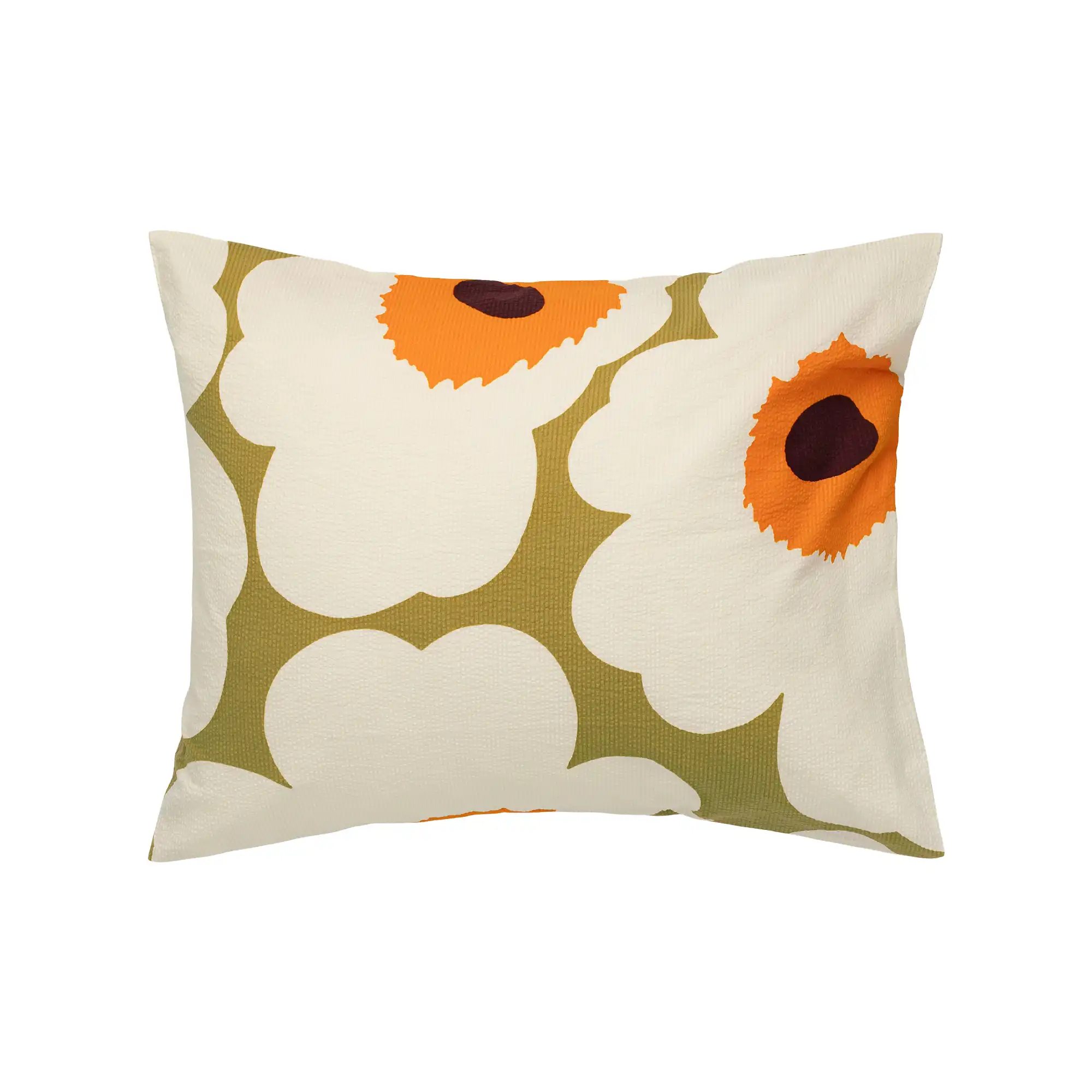 Unikko putetrekk Caramel, Cream & Warm Orange