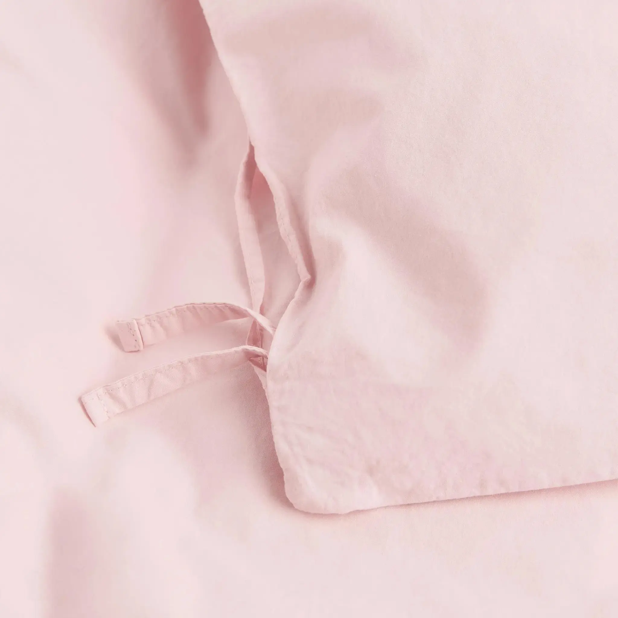 Percale Solid Petal Pink dynetrekk