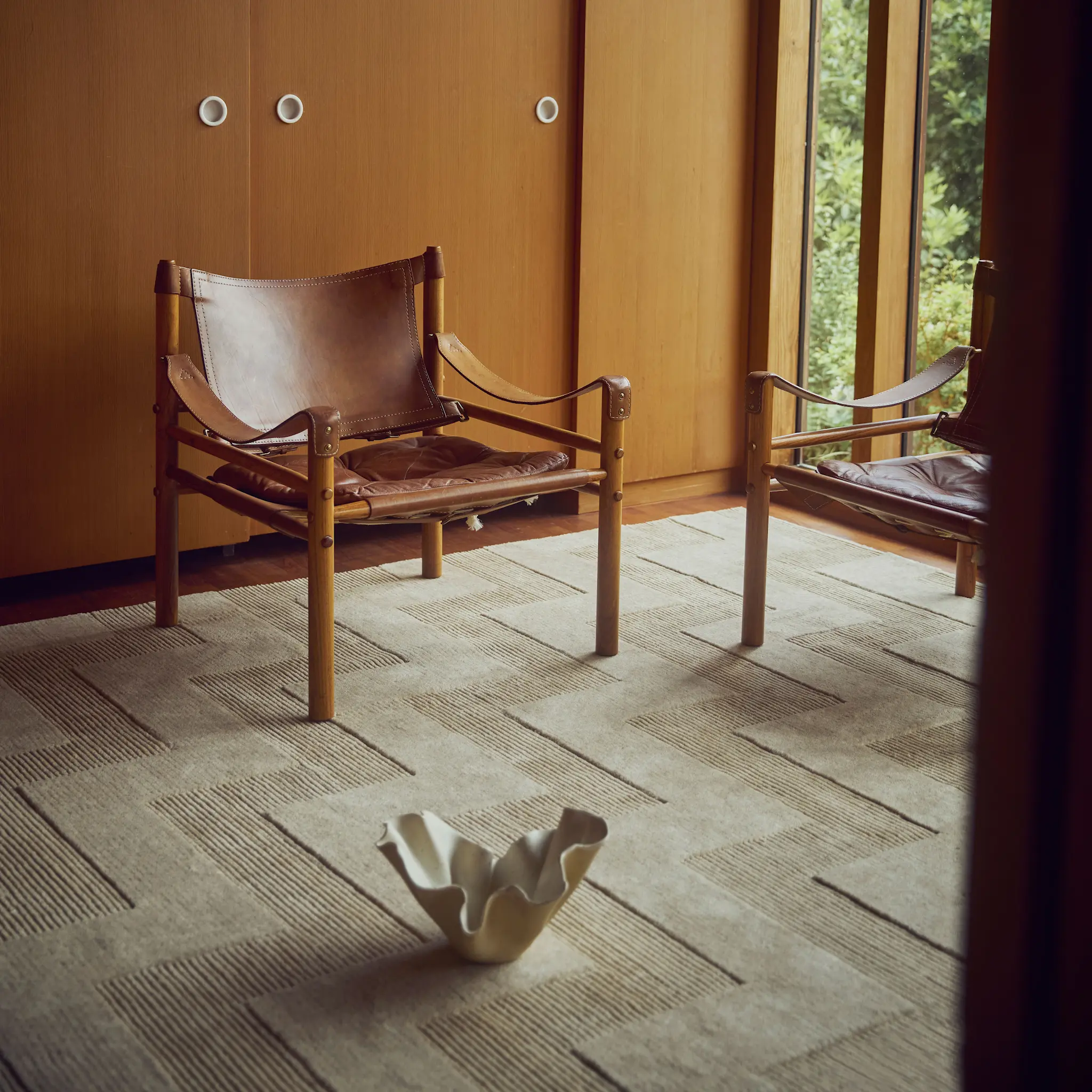 Valmont ullteppe beige-melange
